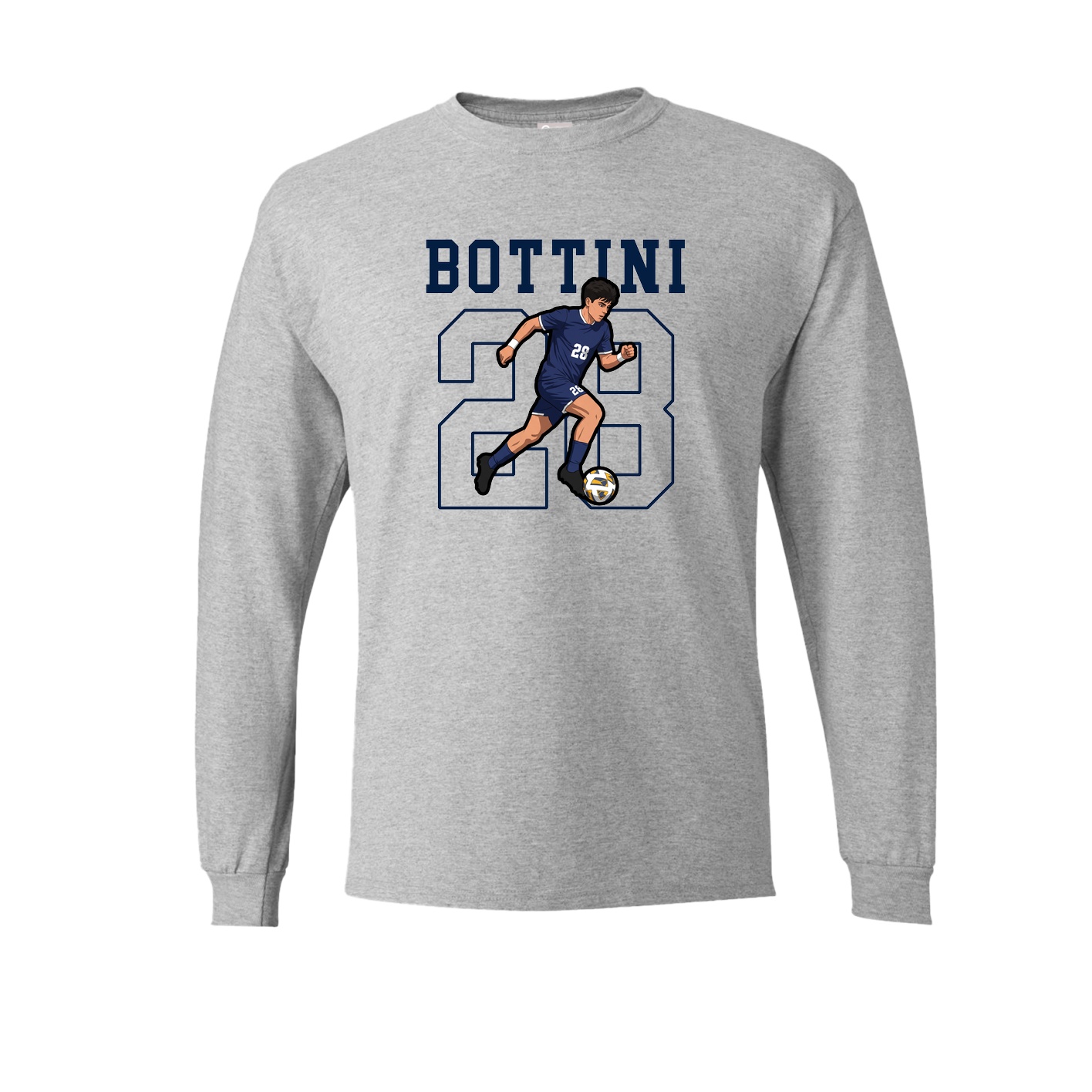 Long Sleeve Tee — Shirsey in Grey