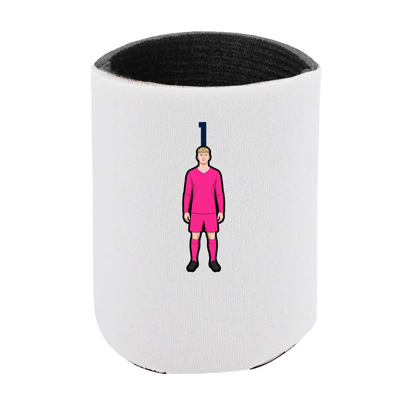 Can Holder — Number Top in White