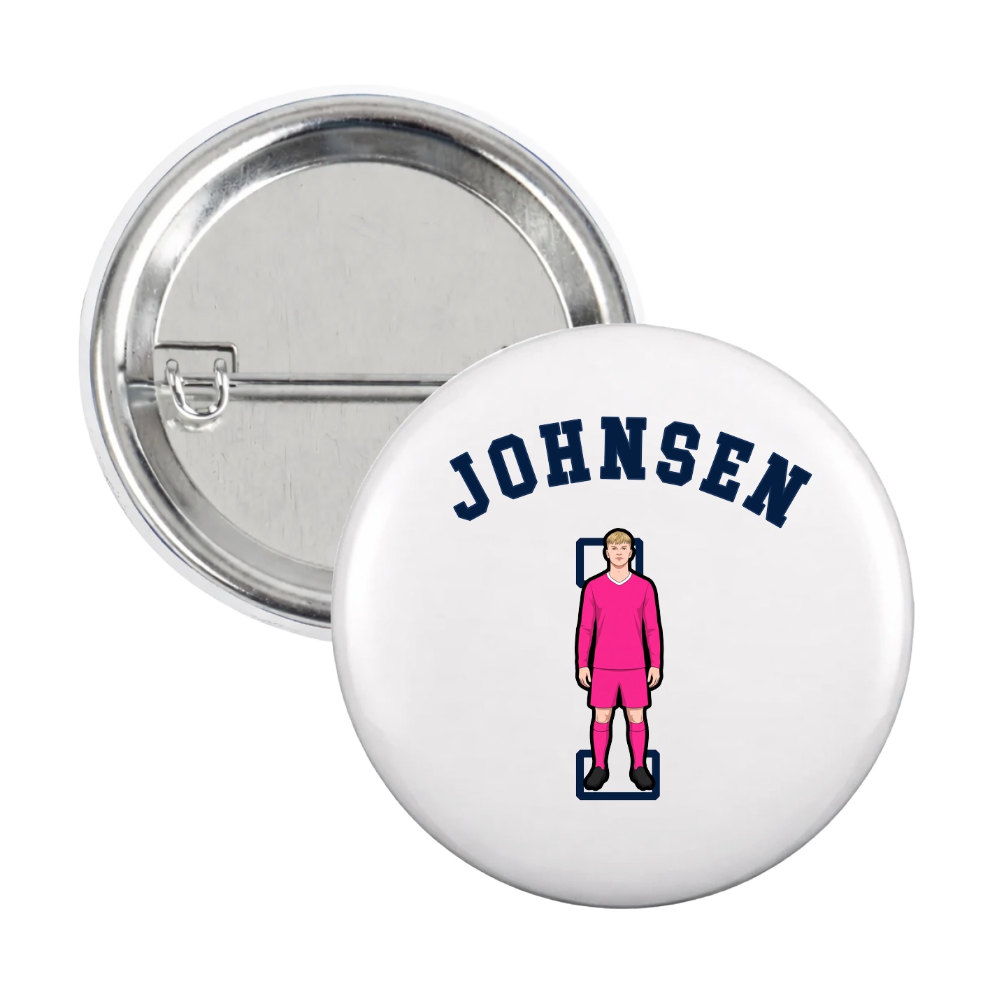 Game Day Button — Shirsey Arch in White
