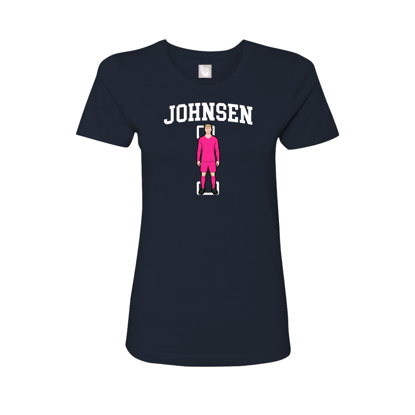 Fitted Women's Tee — Shirsey in Navy