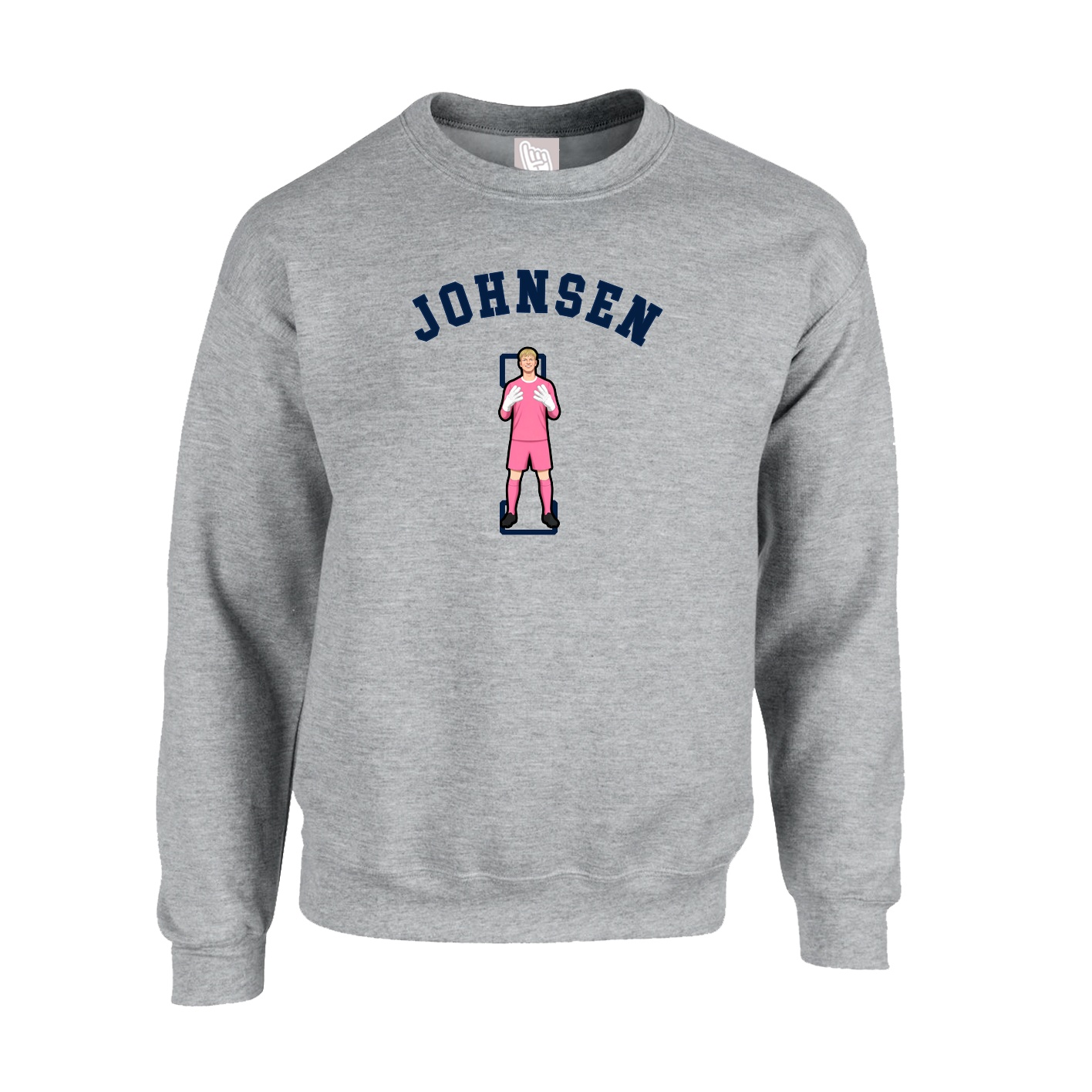 Fleece Crew — Shirsey Arch in Grey