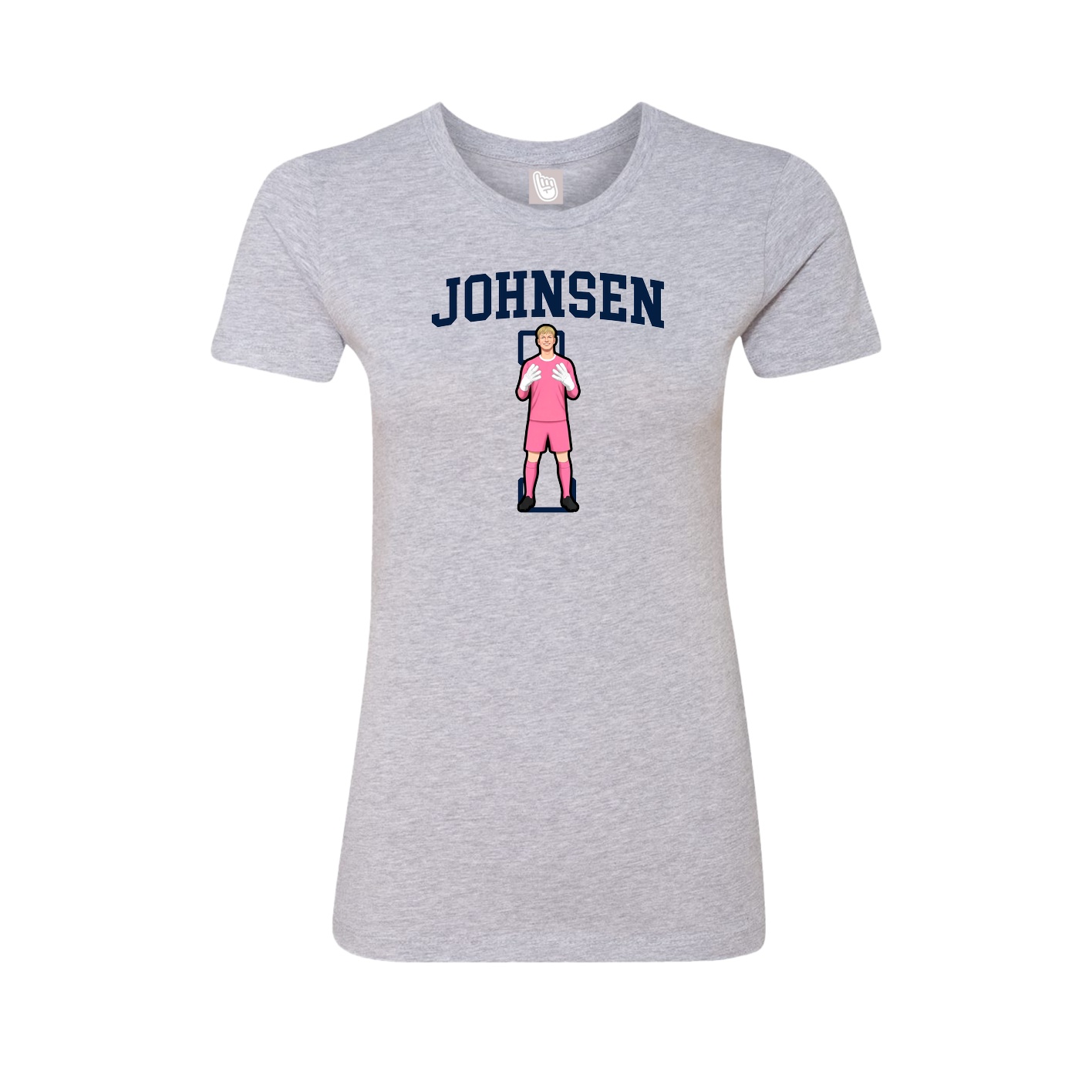 Fitted Women's Tee — Shirsey in Grey