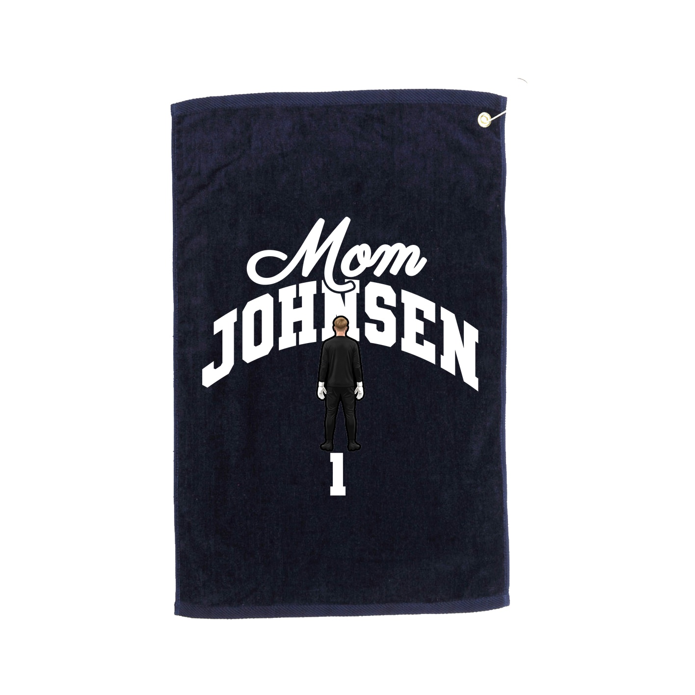 Golf Towel — Mothers Day Arch in Navy