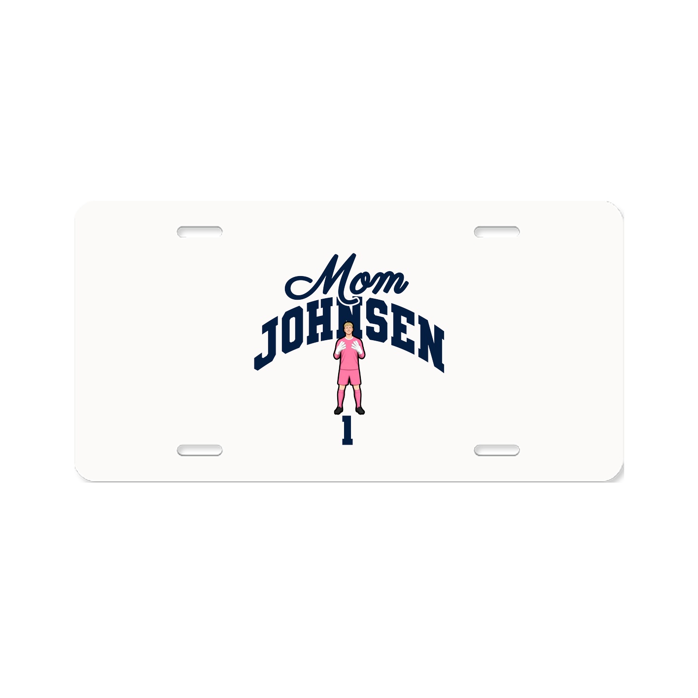 License Plate — Mothers Day Arch in Classic