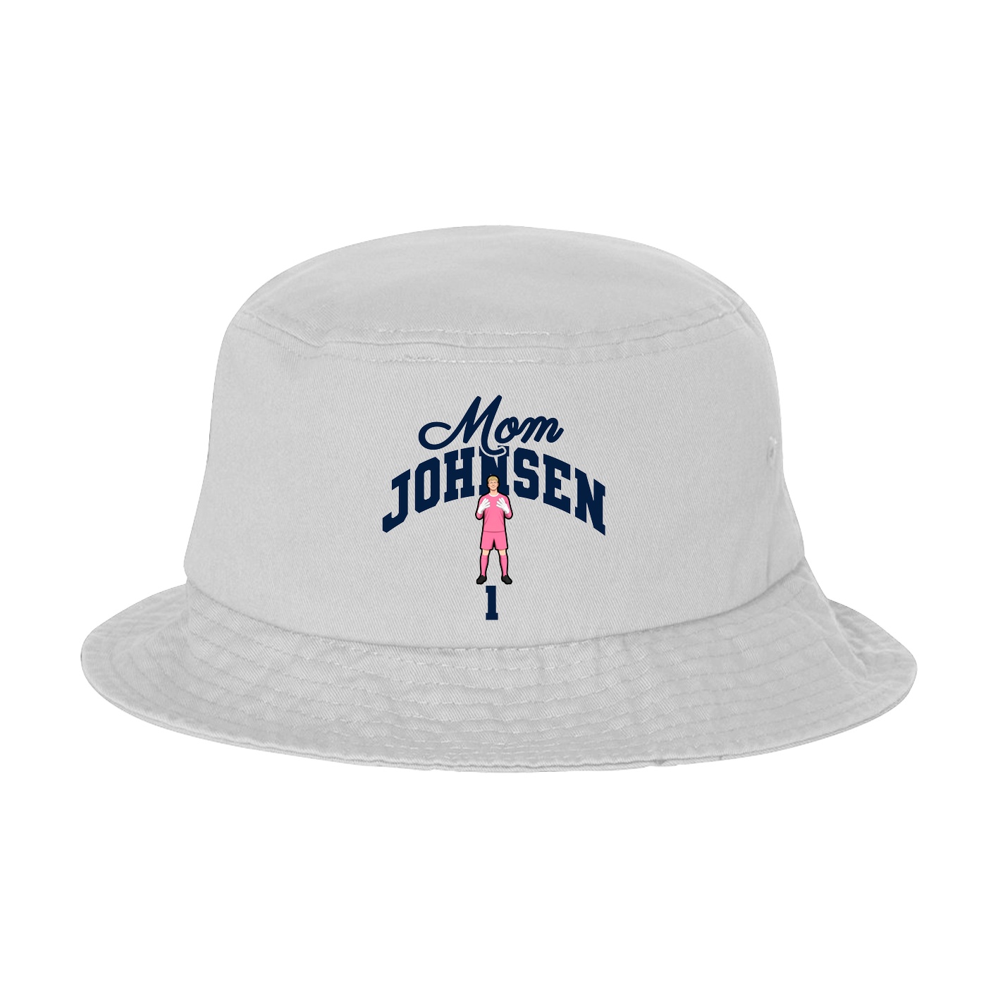 Bucket Cap — Mothers Day Arch in White