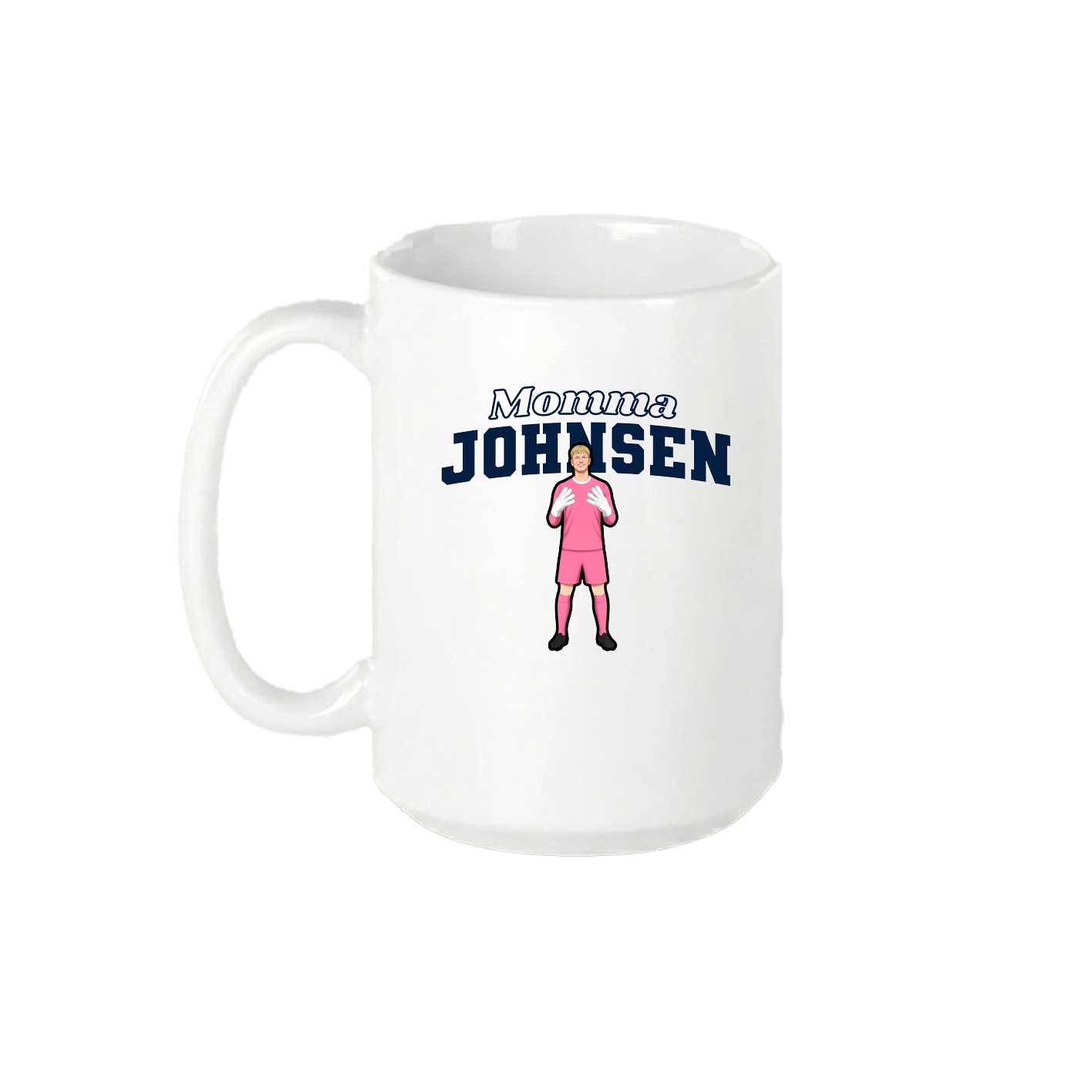 15oz Coffee Mug — Mothers Day Block in White