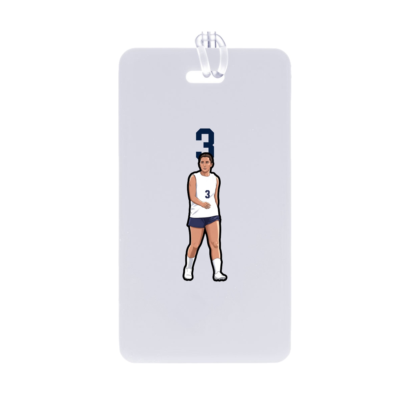 Bag Tag — Number Top in Classic