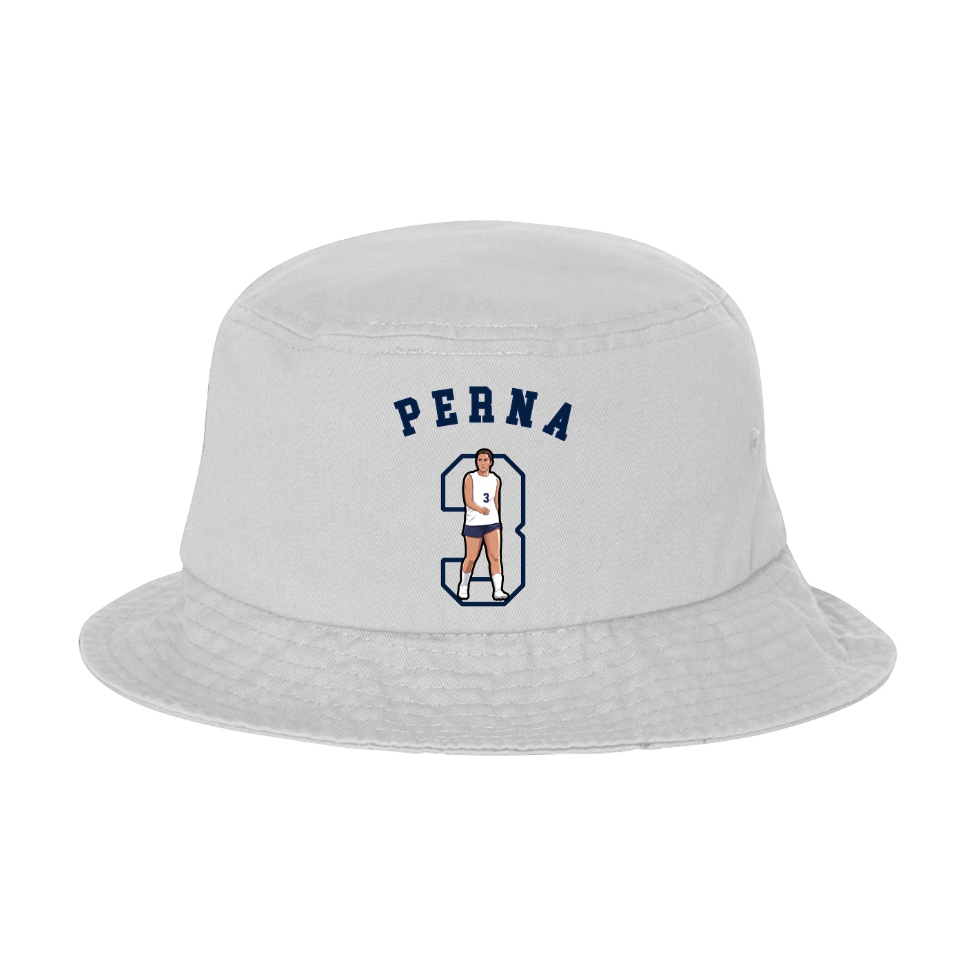Bucket Cap — Shirsey Arch in White