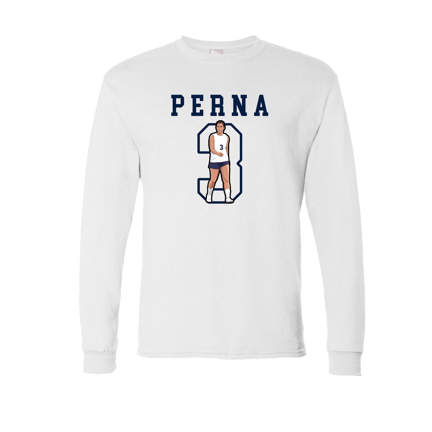 Long Sleeve Tee — Shirsey in White