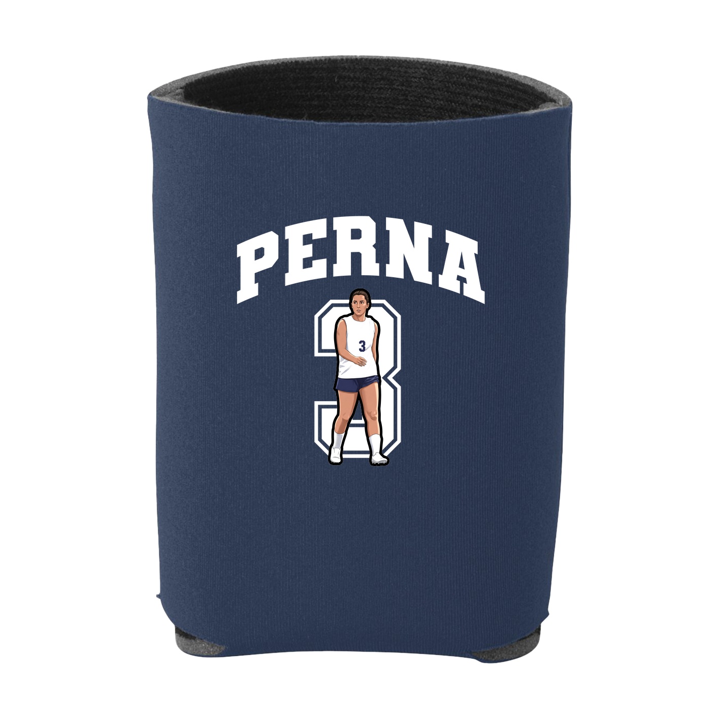 Can Holder — Number in Navy