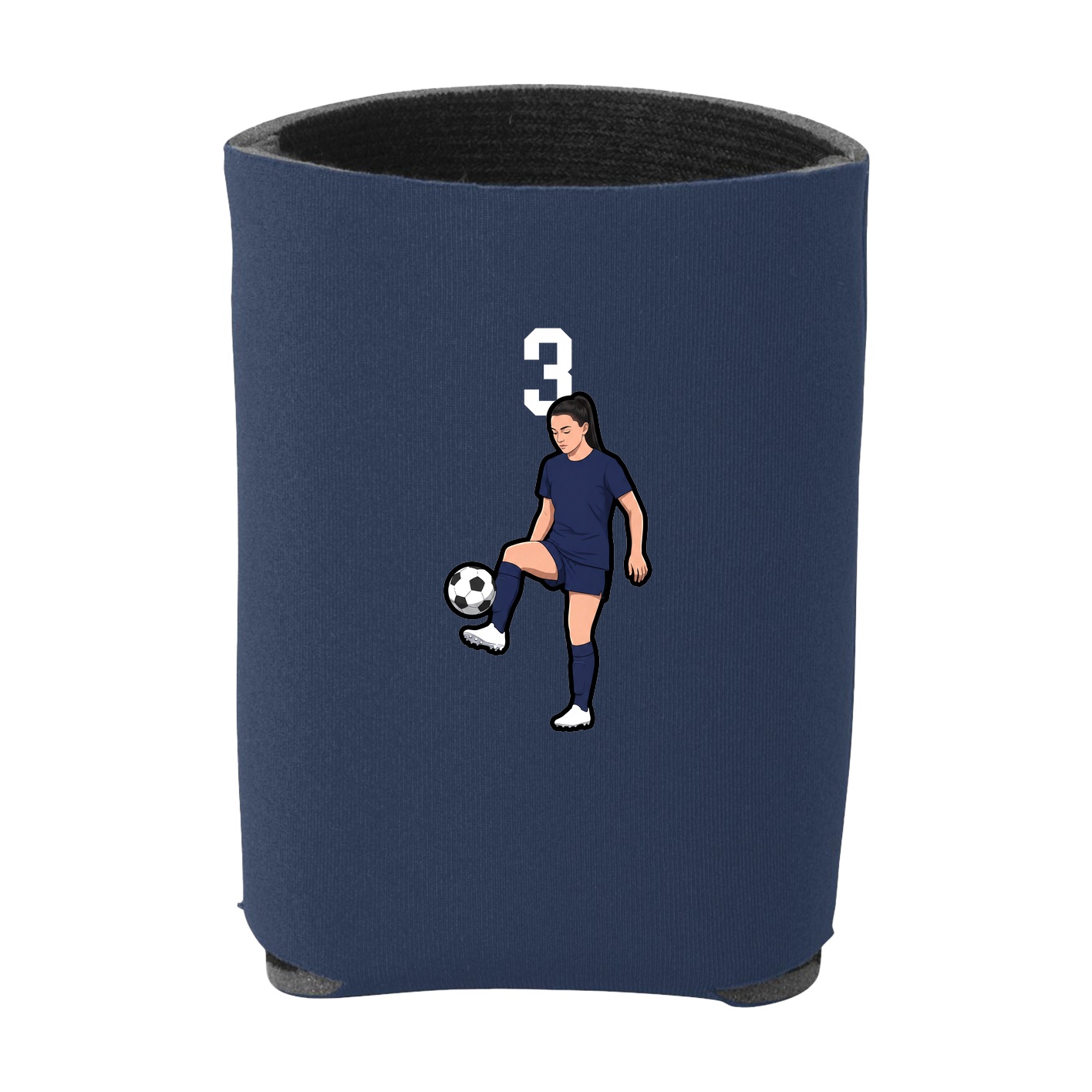 Can Holder — Number Top in Navy