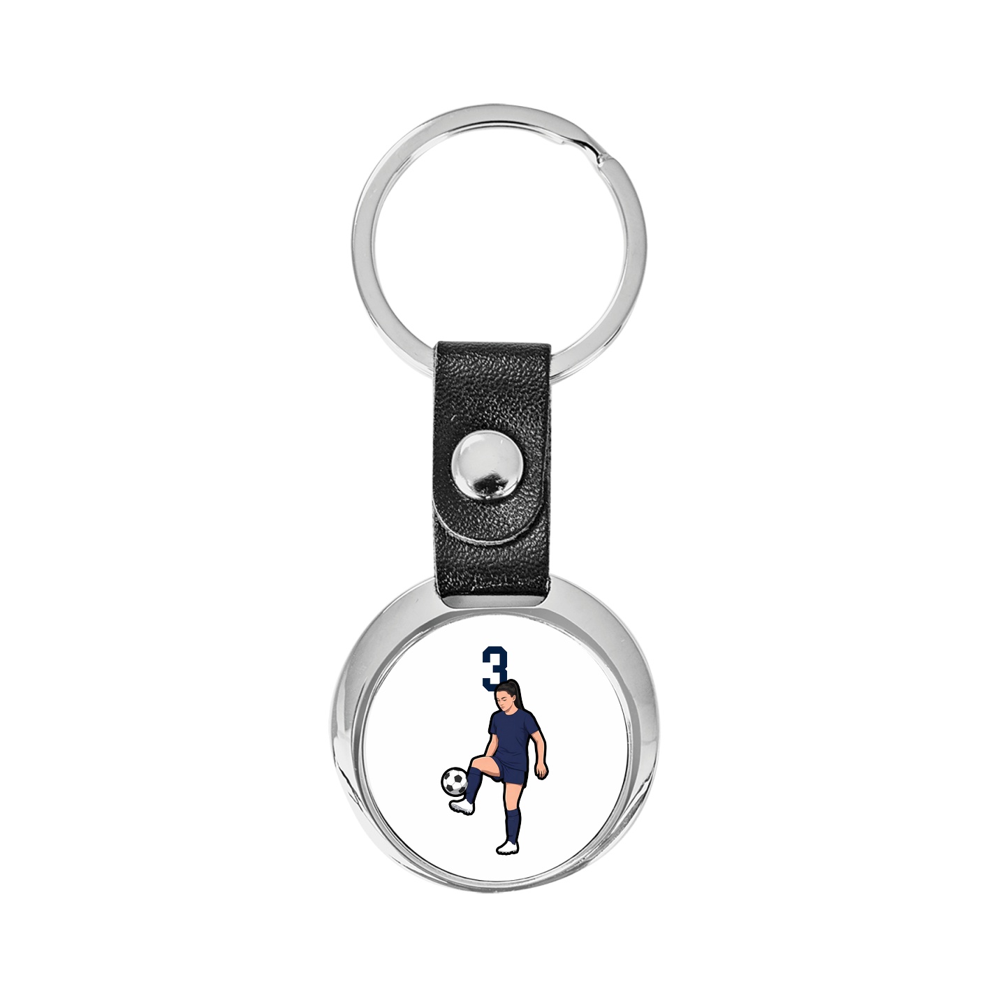 Key Chain — Number Top in Classic