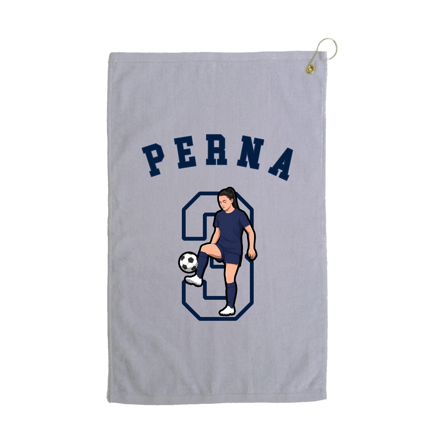 Golf Towel — Shirsey Arch in Grey