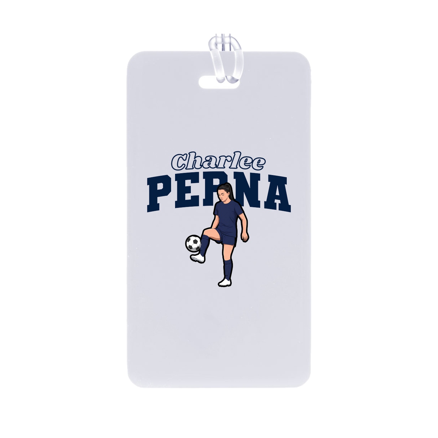 Bag Tag — Name Arch in Classic
