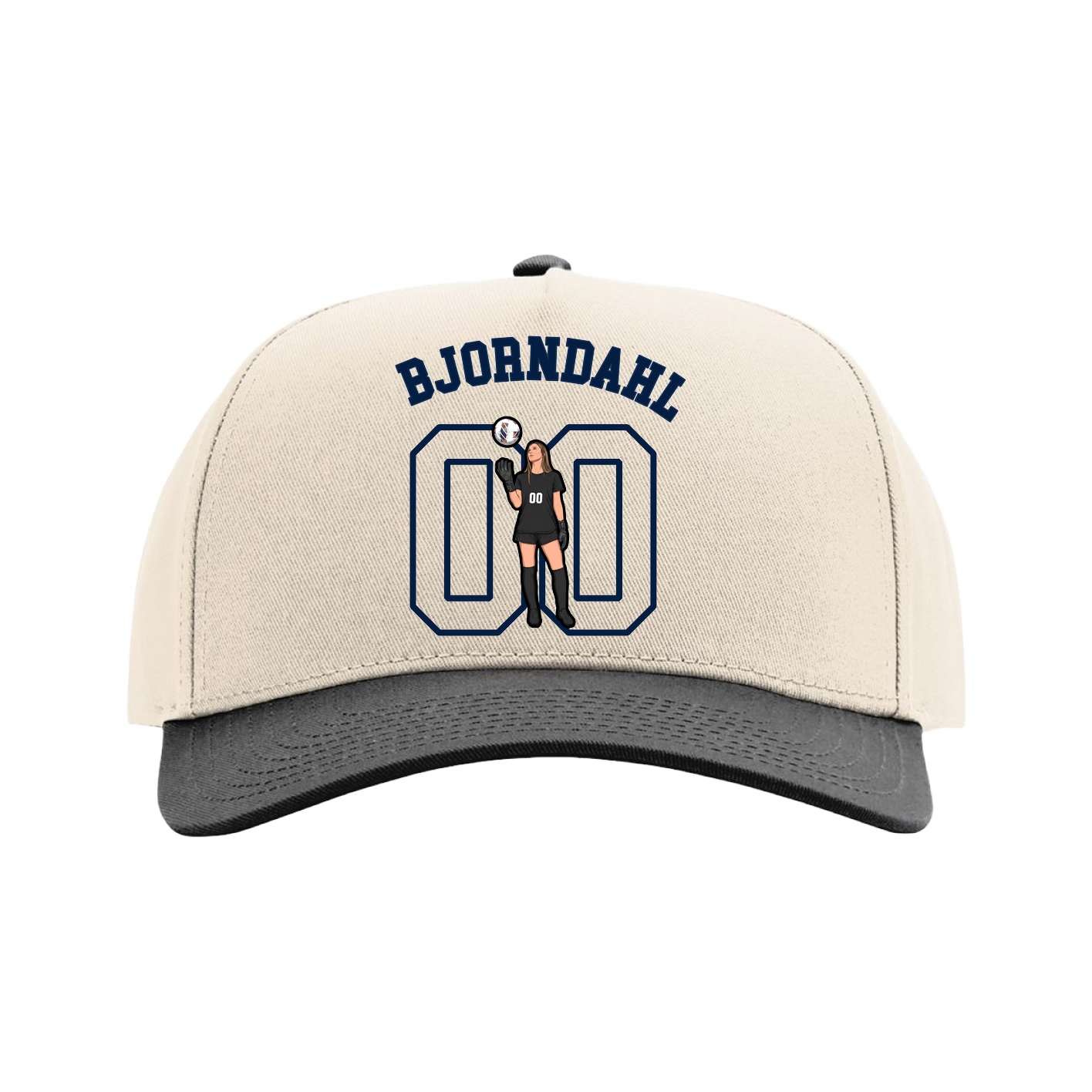 Full Fabric Five-Panel Champ Cap