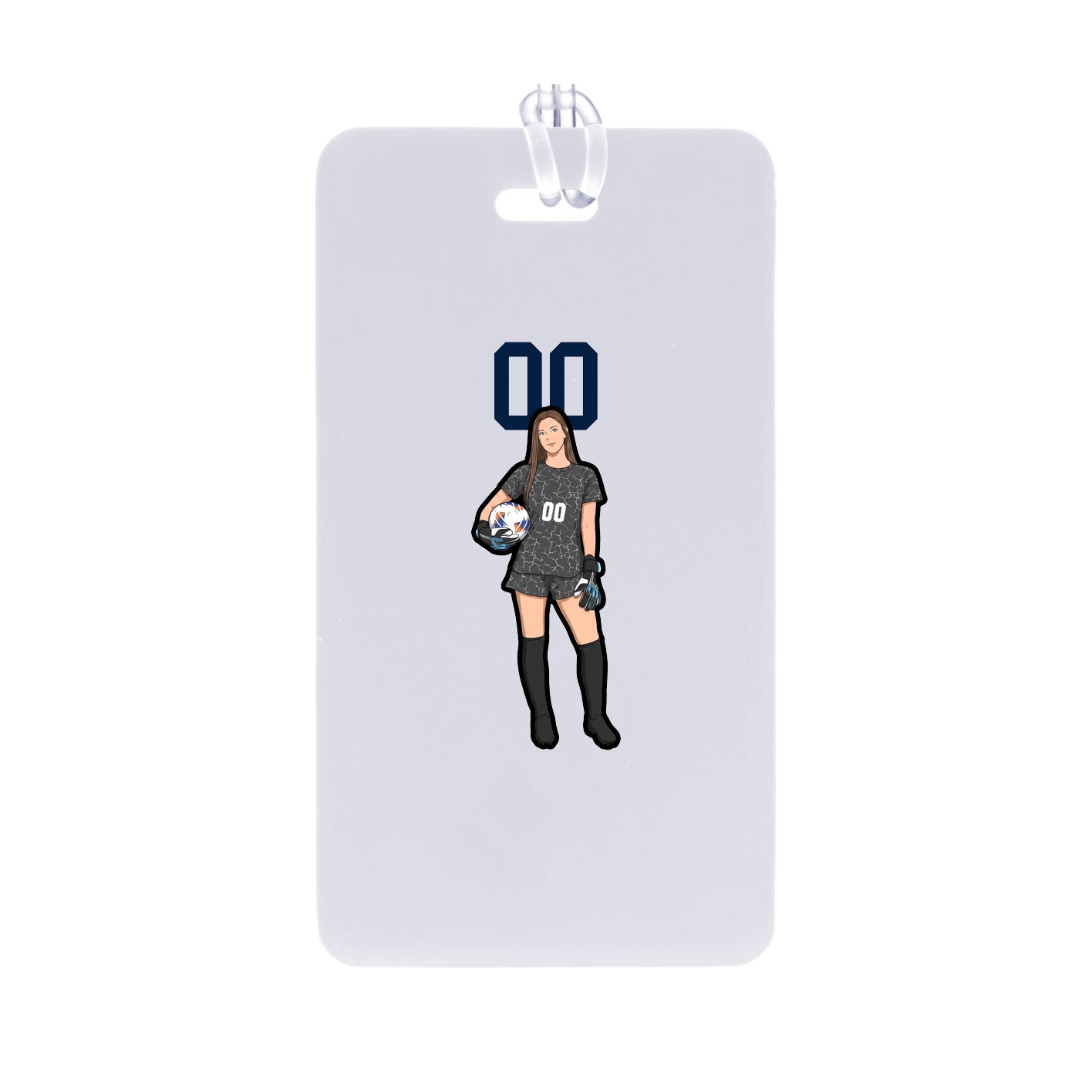 Bag Tag — Number Top in Classic
