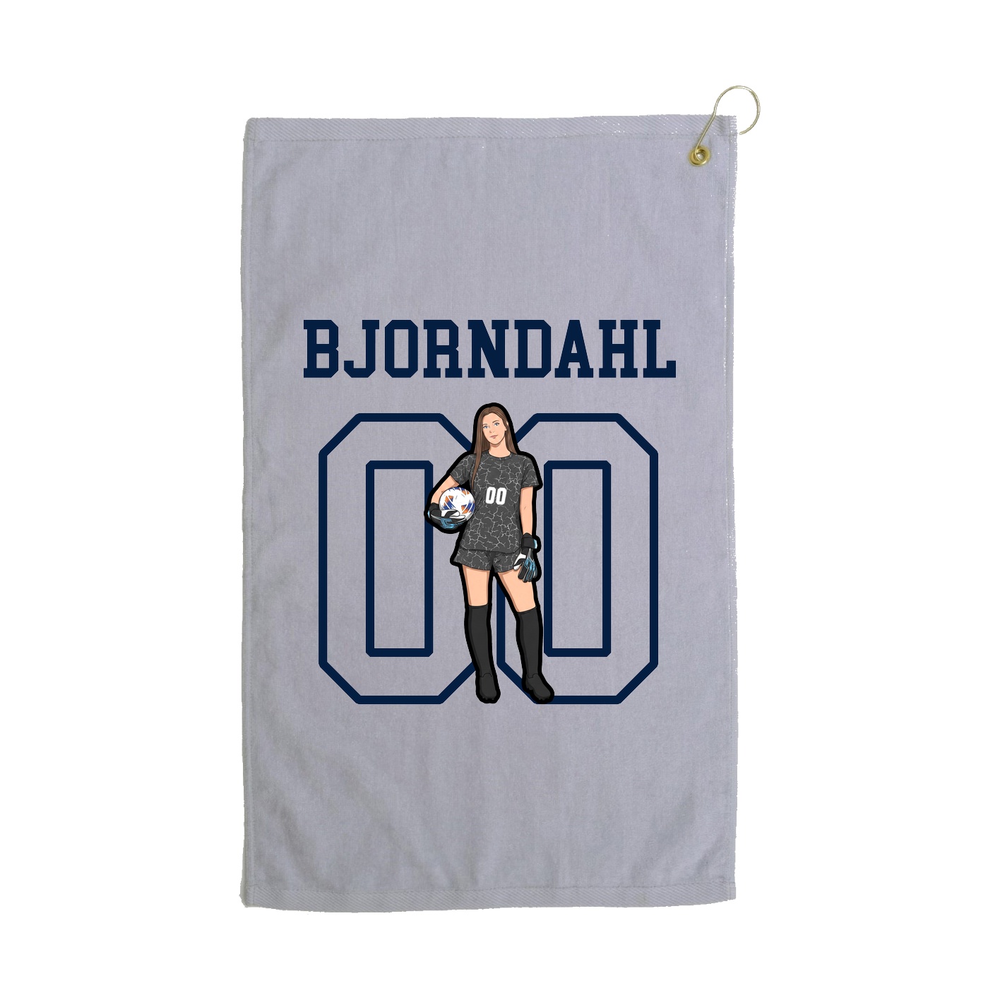Golf Towel — Shirsey in Grey