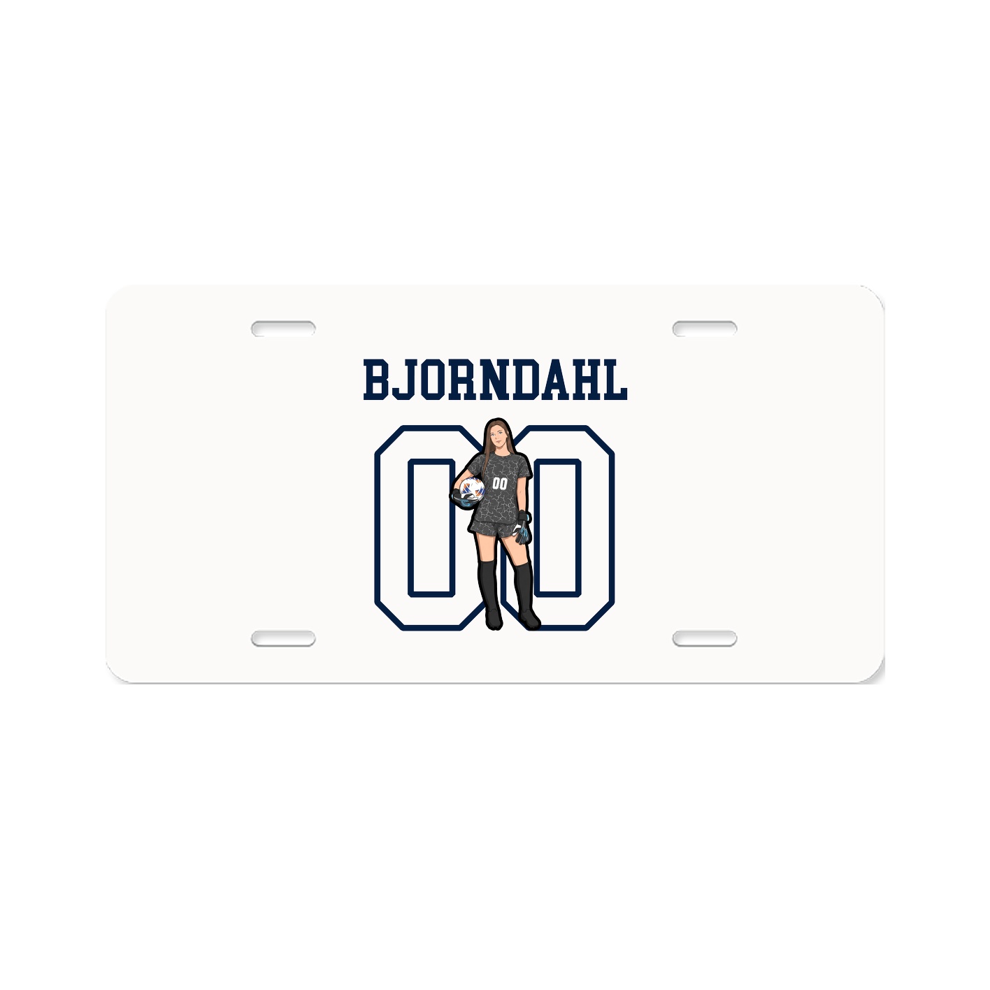 License Plate — Shirsey in Classic