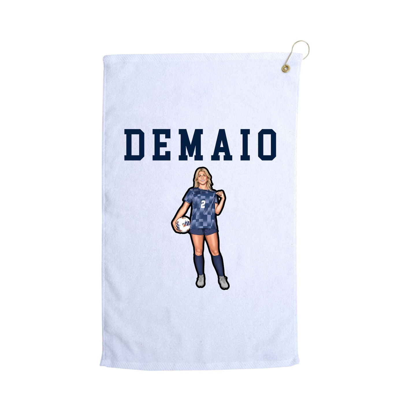 Golf Towel — Shirsey in White