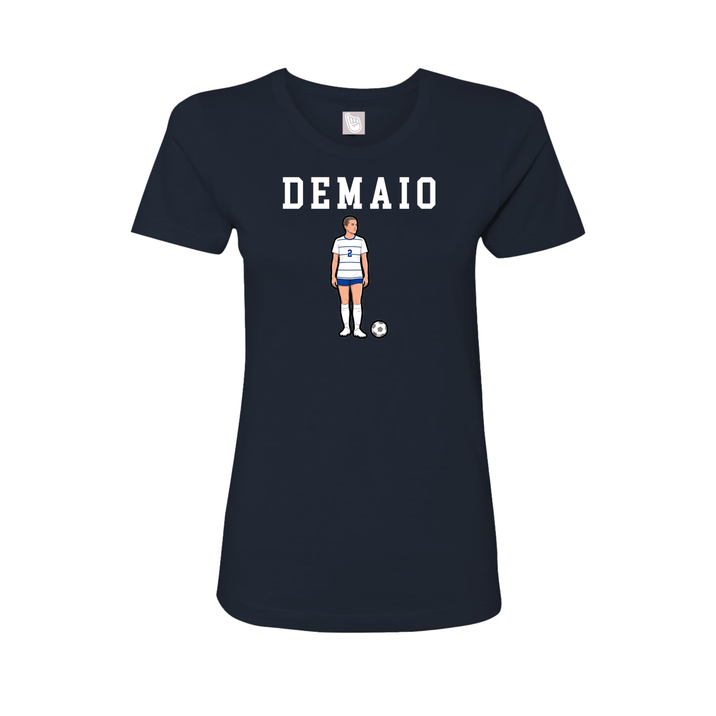 Fitted Women's Tee — Shirsey in Navy