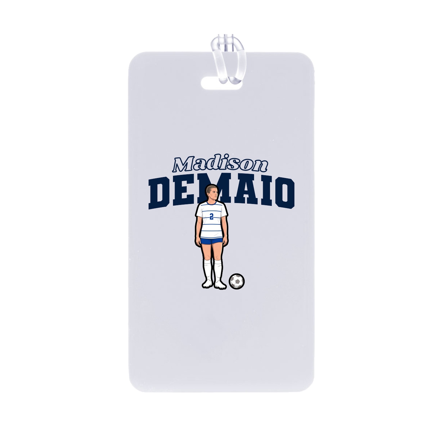 Bag Tag — Name Arch in Classic