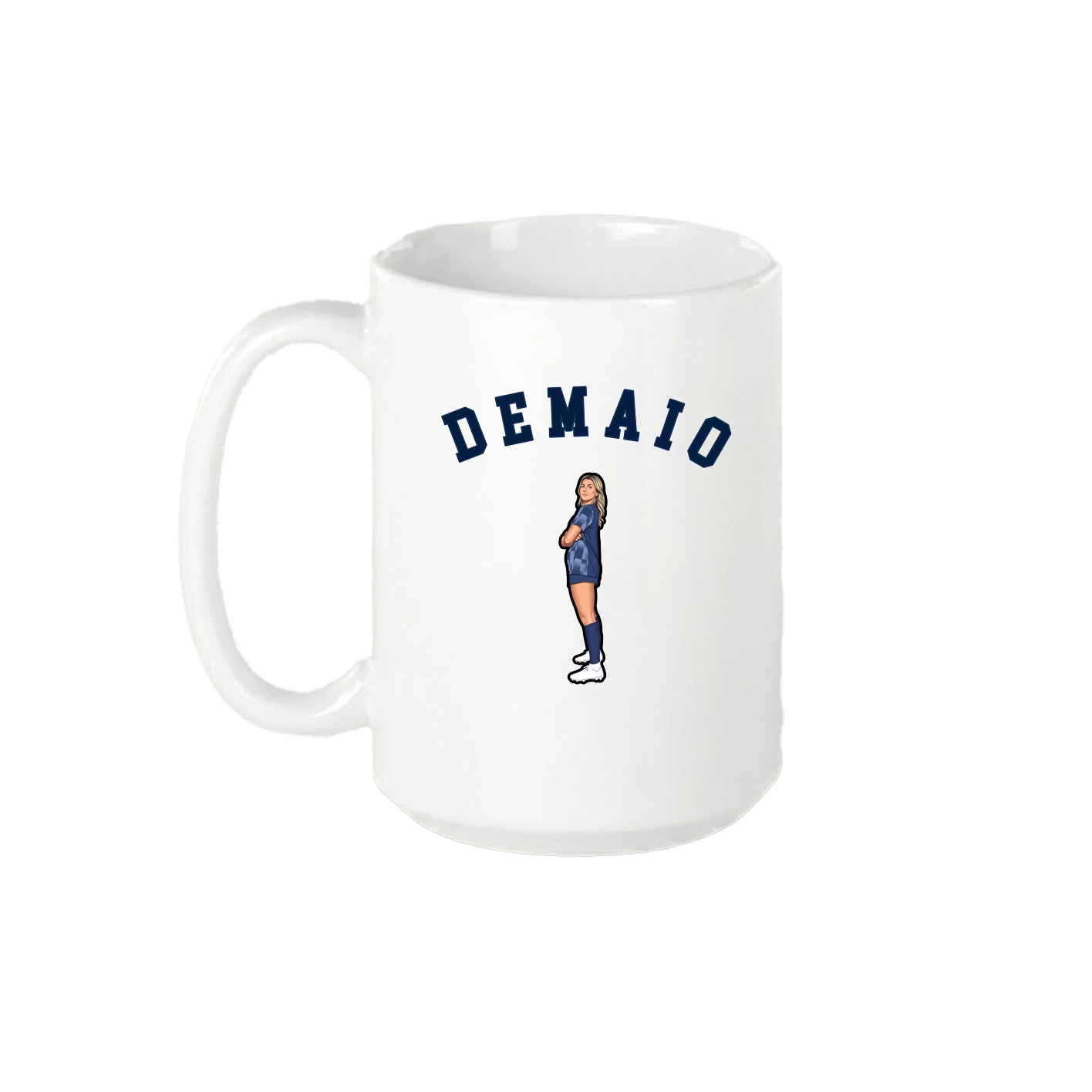 15oz Coffee Mug — Shirsey Arch in White