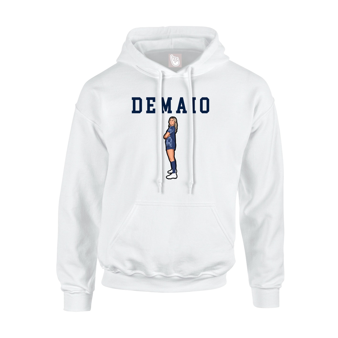 Youth Hoodie — Shirsey in White