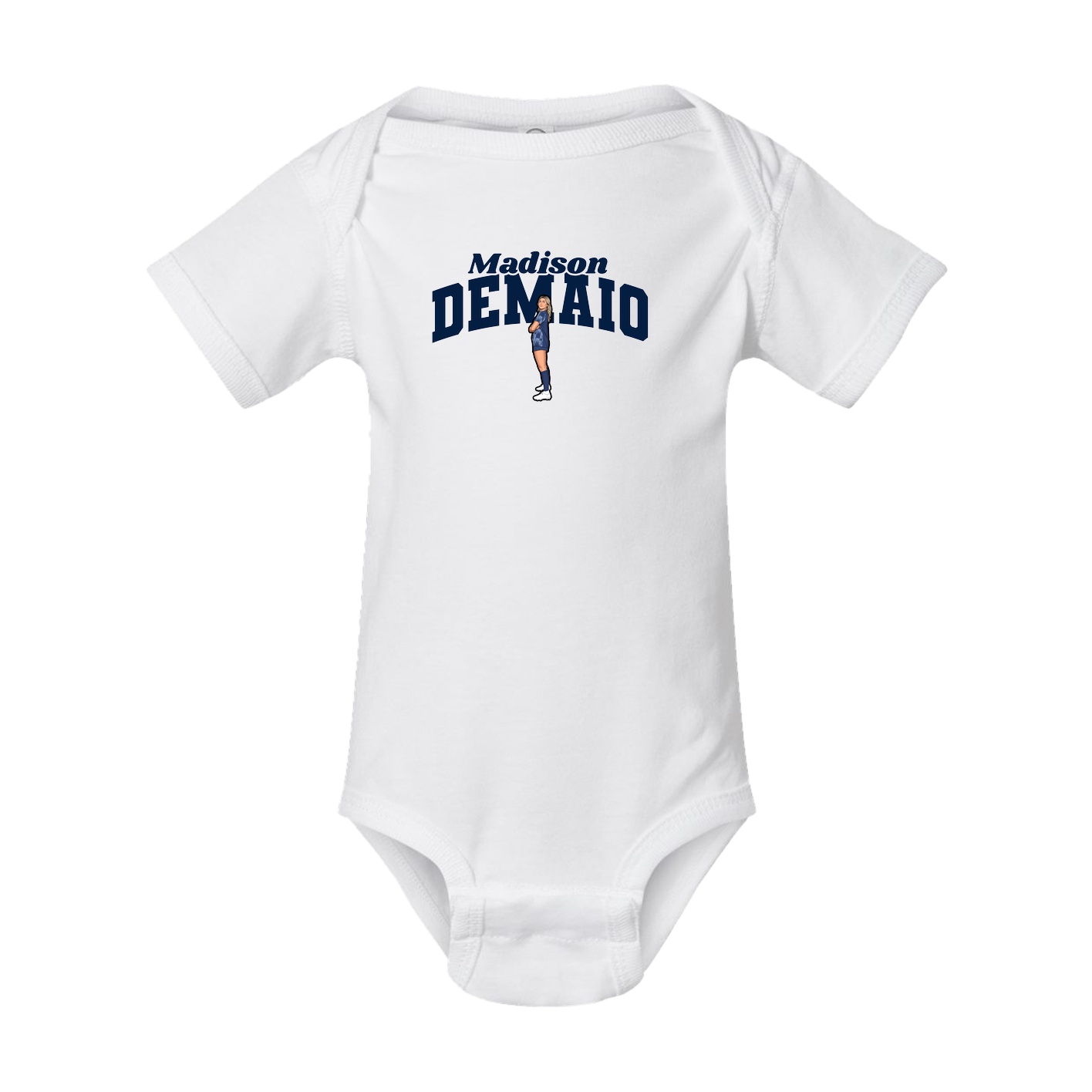 Baby Onesie — Signature Arch in White