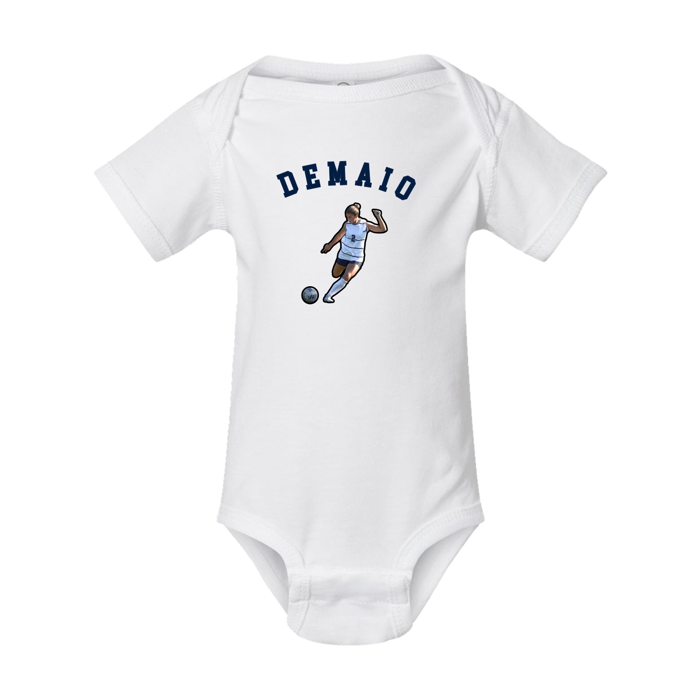 Baby Onesie — Shirsey Arch in White