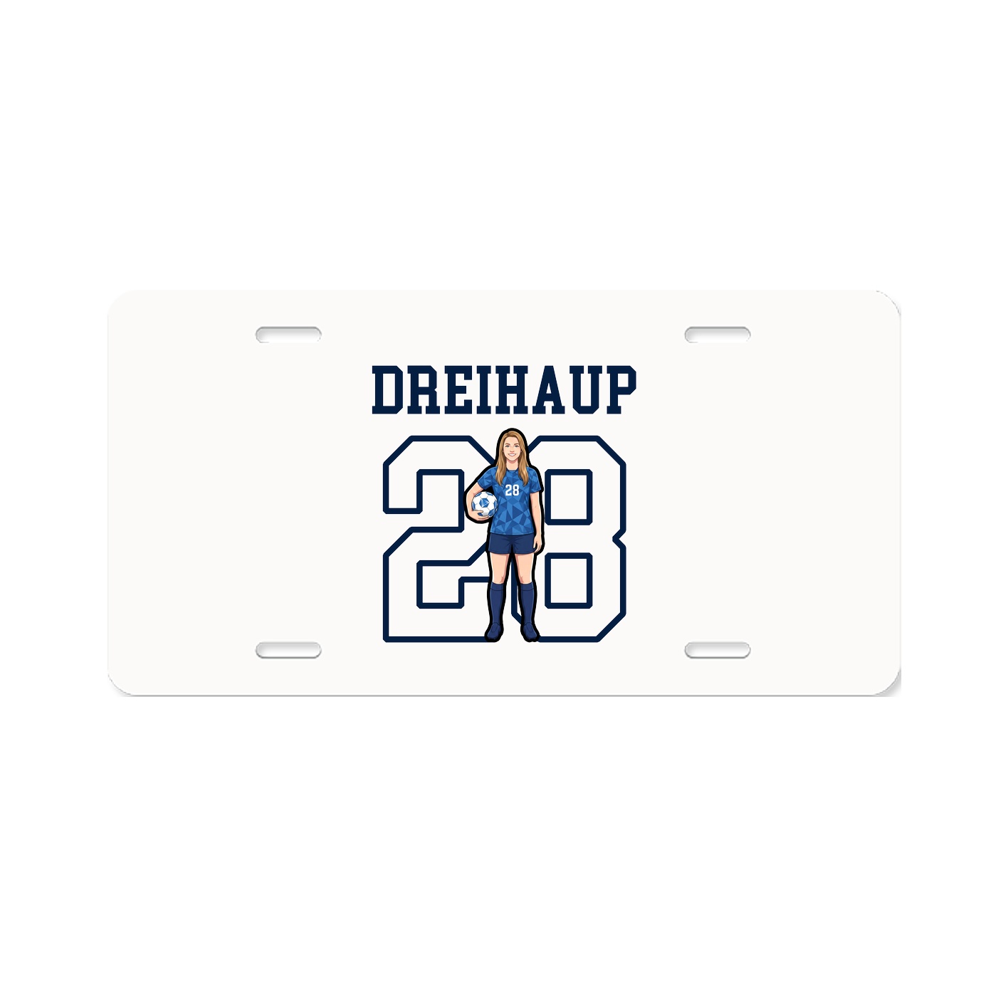 License Plate — Shirsey in Classic
