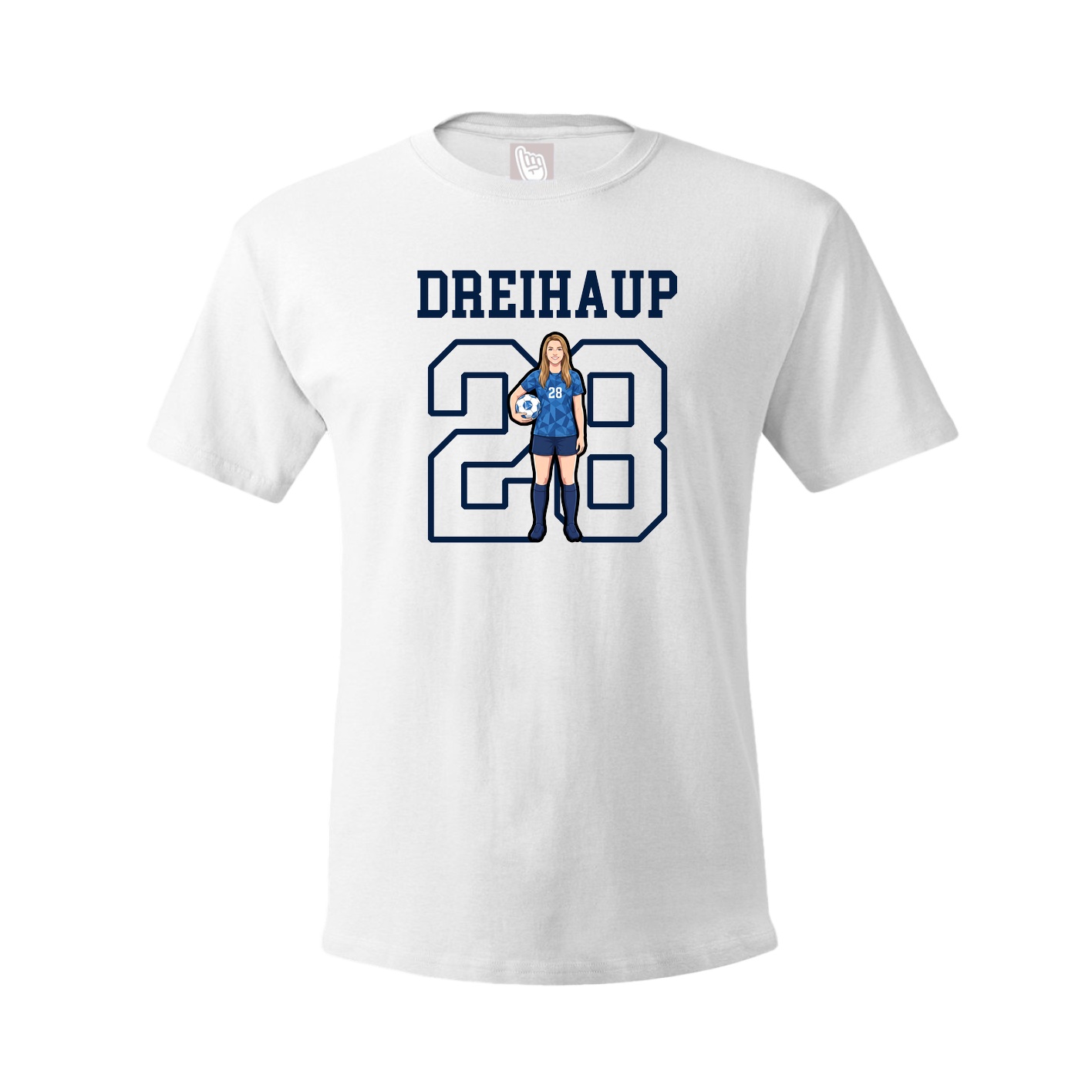 Youth Tee — Shirsey in White