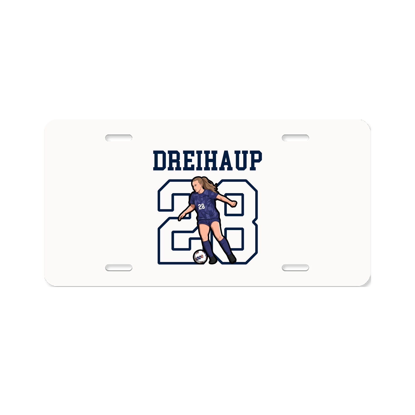 License Plate — Shirsey in Classic