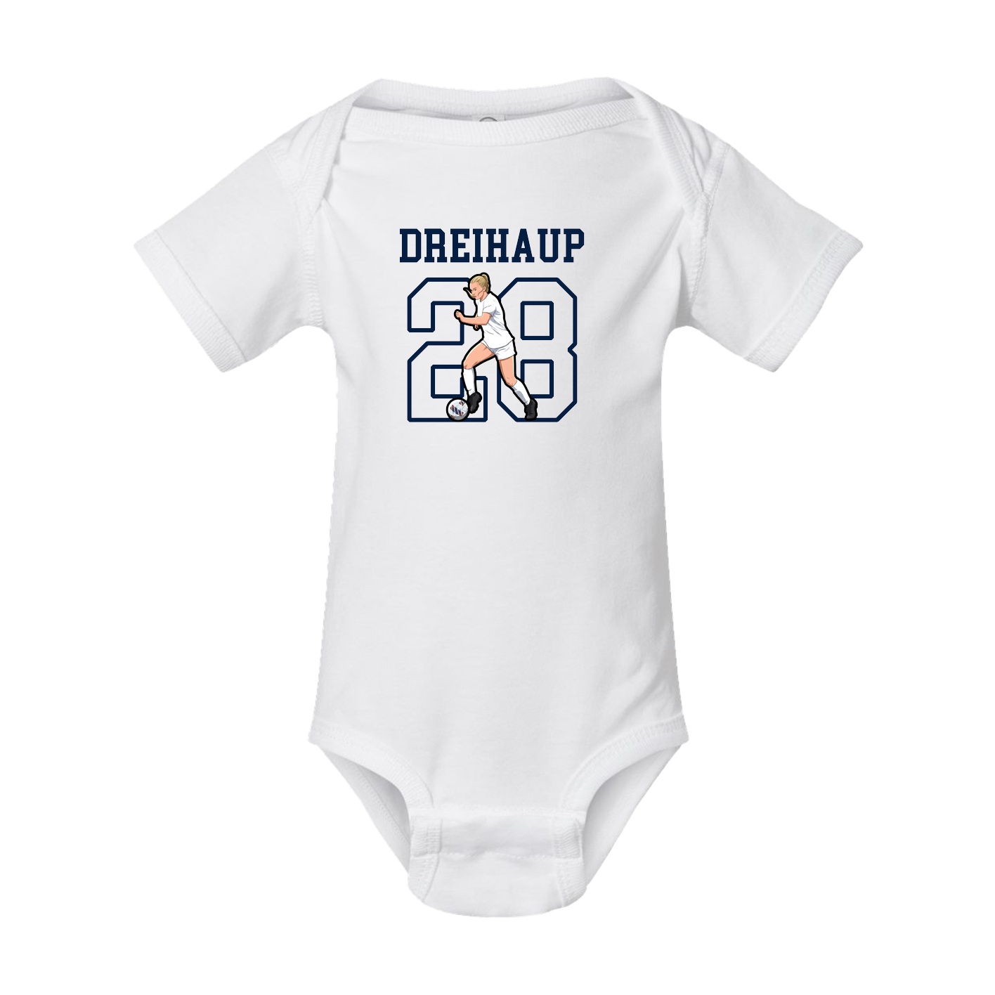 Baby Onesie — Shirsey in White
