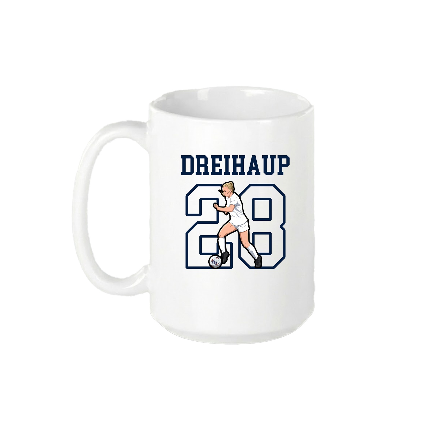 15oz Coffee Mug — Shirsey in White