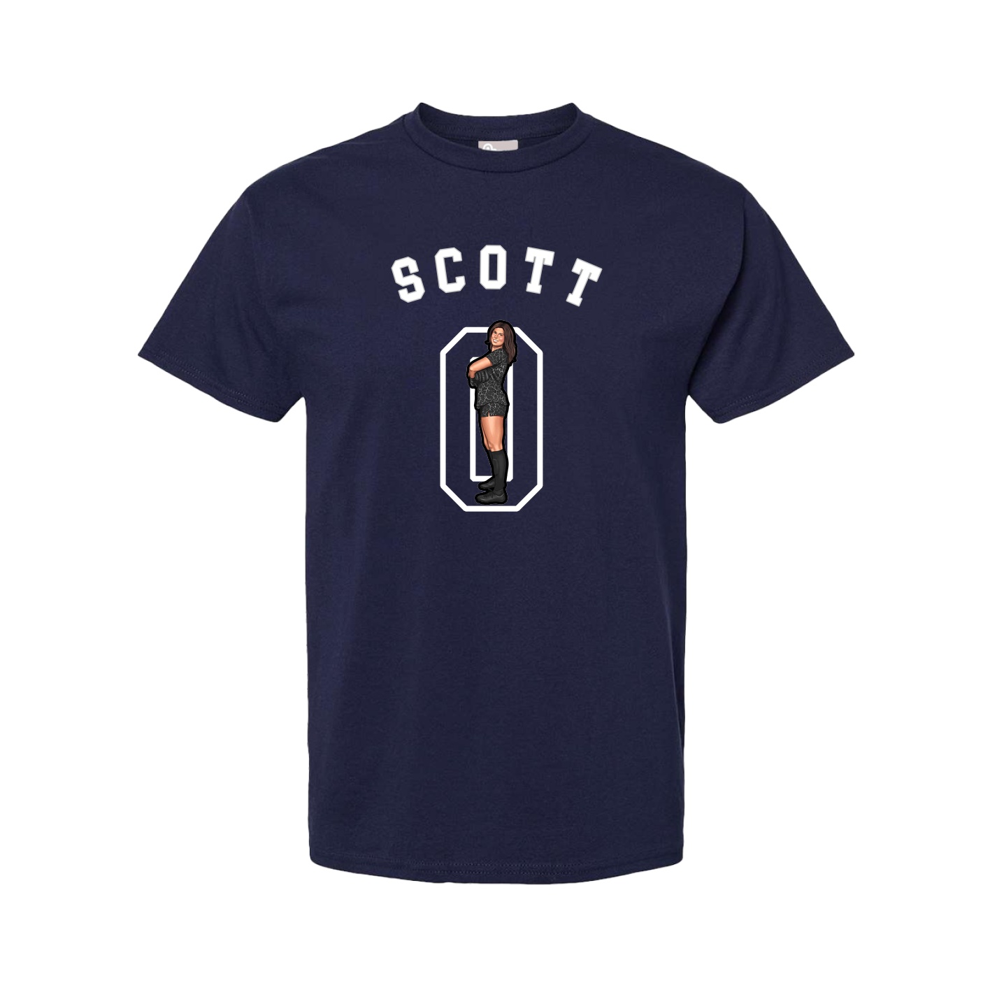 Youth Tee — Shirsey Arch in Navy