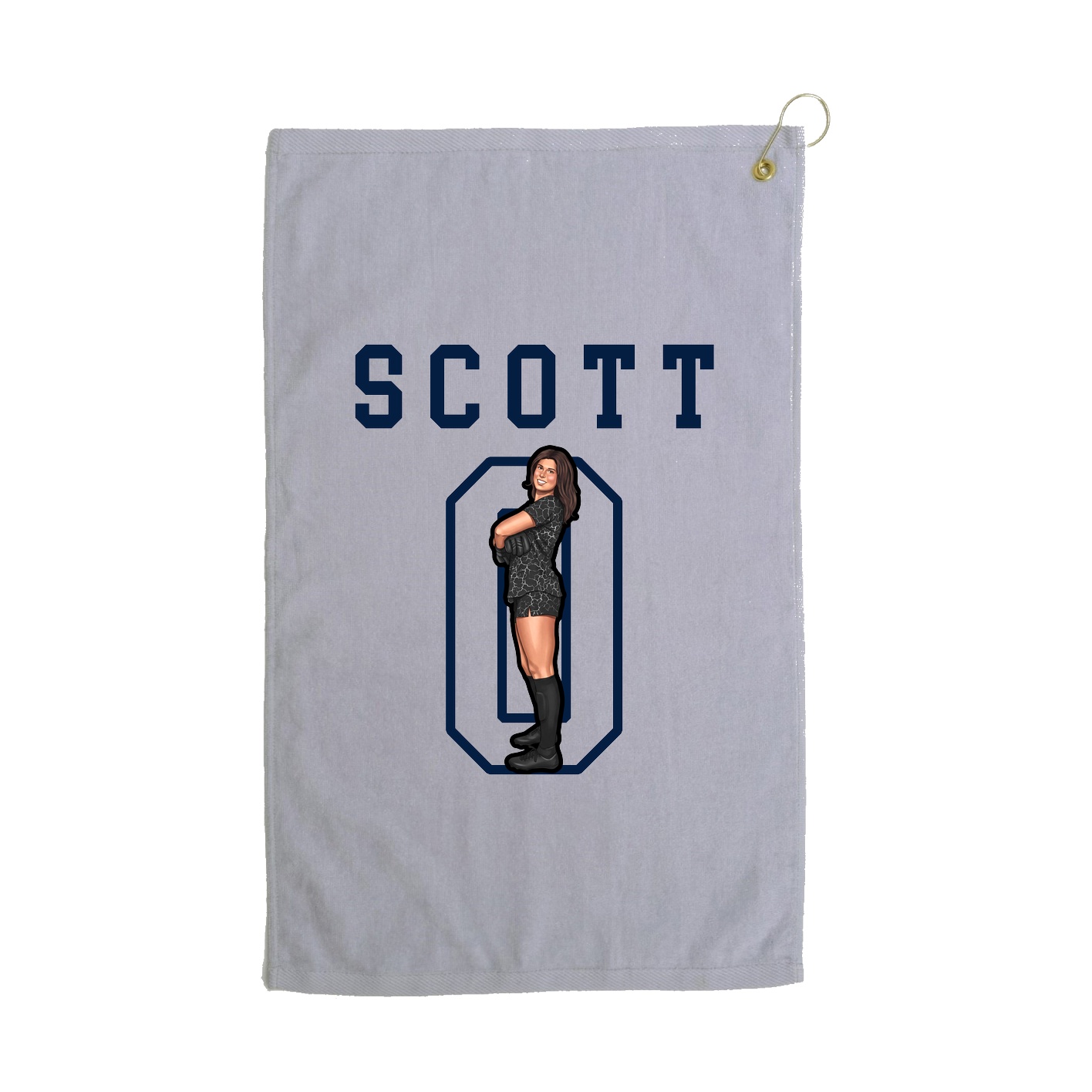 Golf Towel — Shirsey in Grey