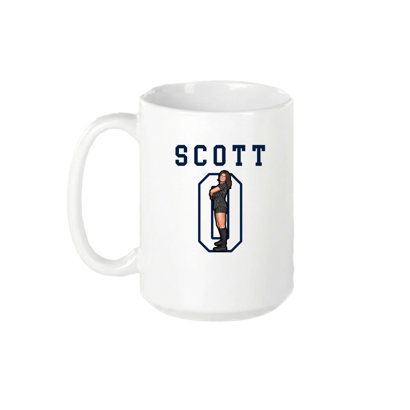 15oz Coffee Mug — Shirsey in White