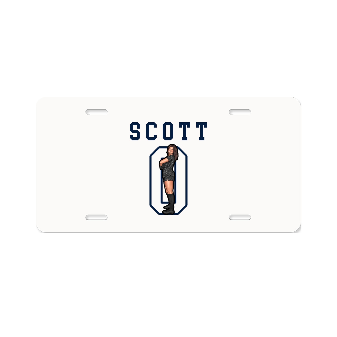 License Plate — Shirsey in Classic
