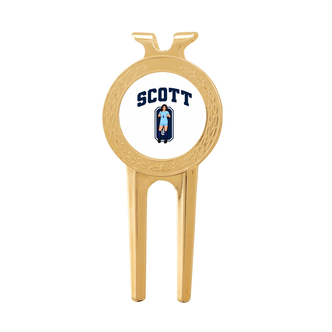 Divot Tool with Ball Marker — Number in Classic