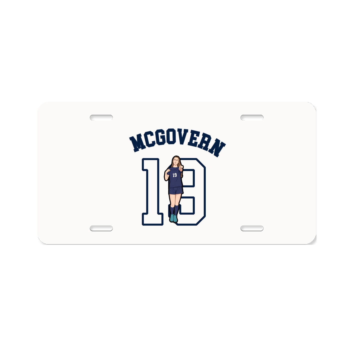 License Plate — Shirsey Arch in Classic