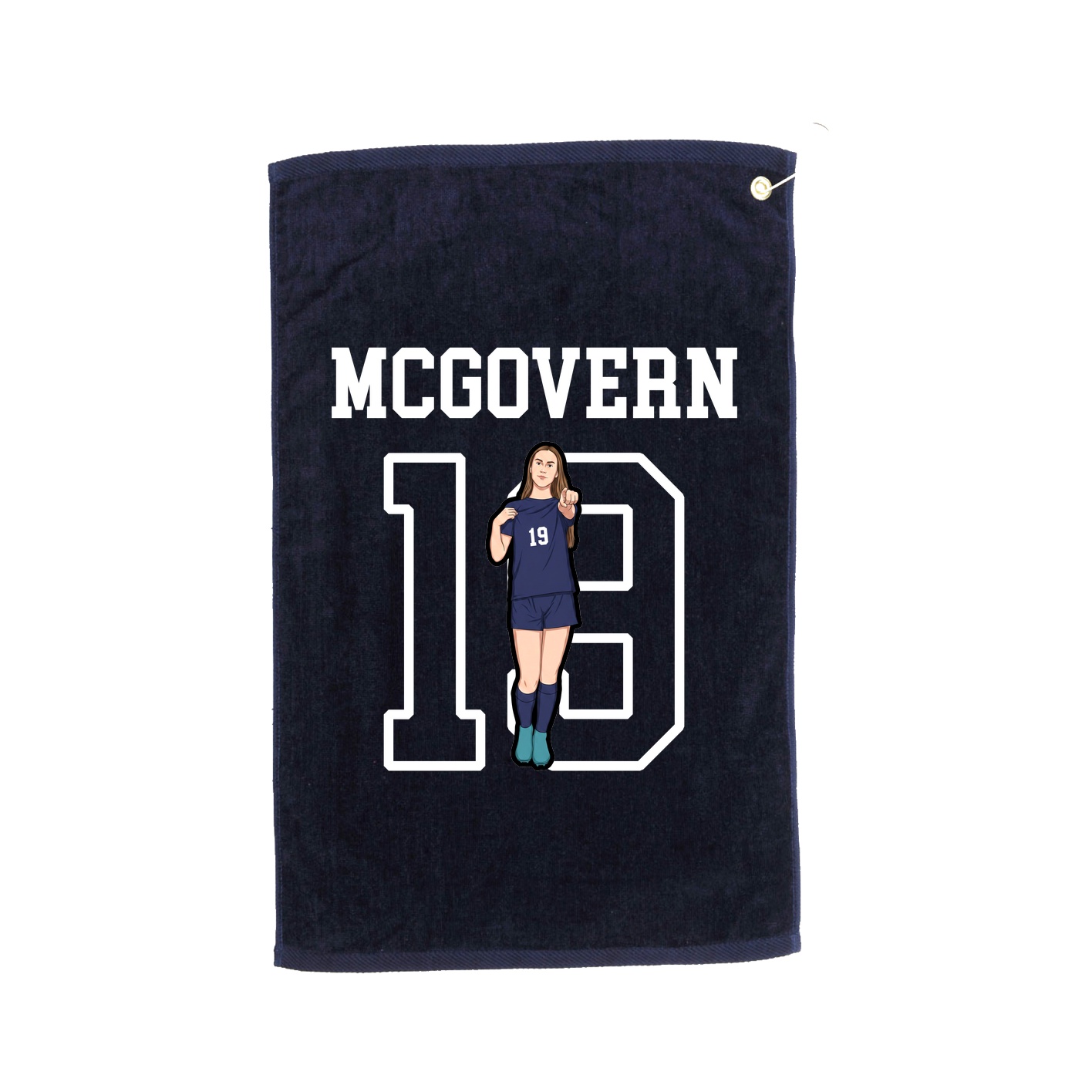 Golf Towel — Shirsey in Navy