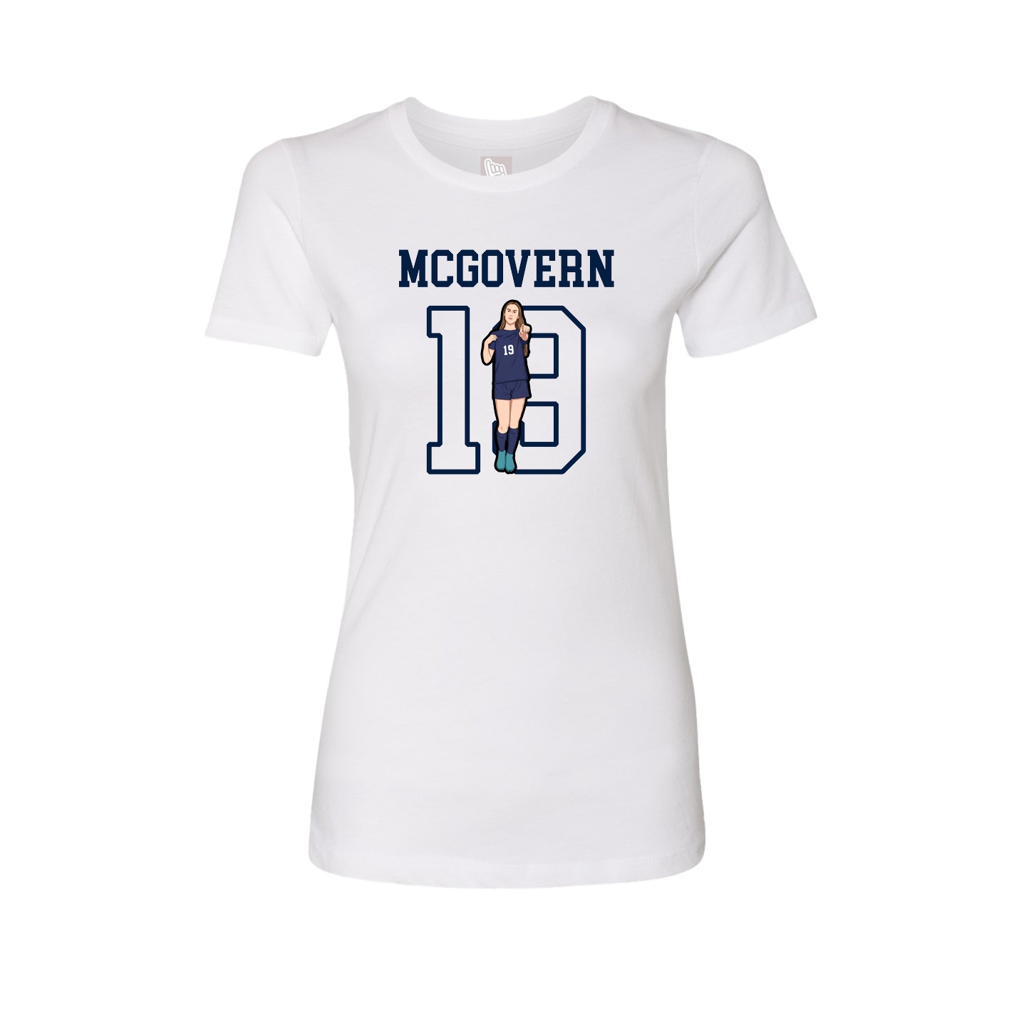 Fitted Women's Tee — Shirsey in White