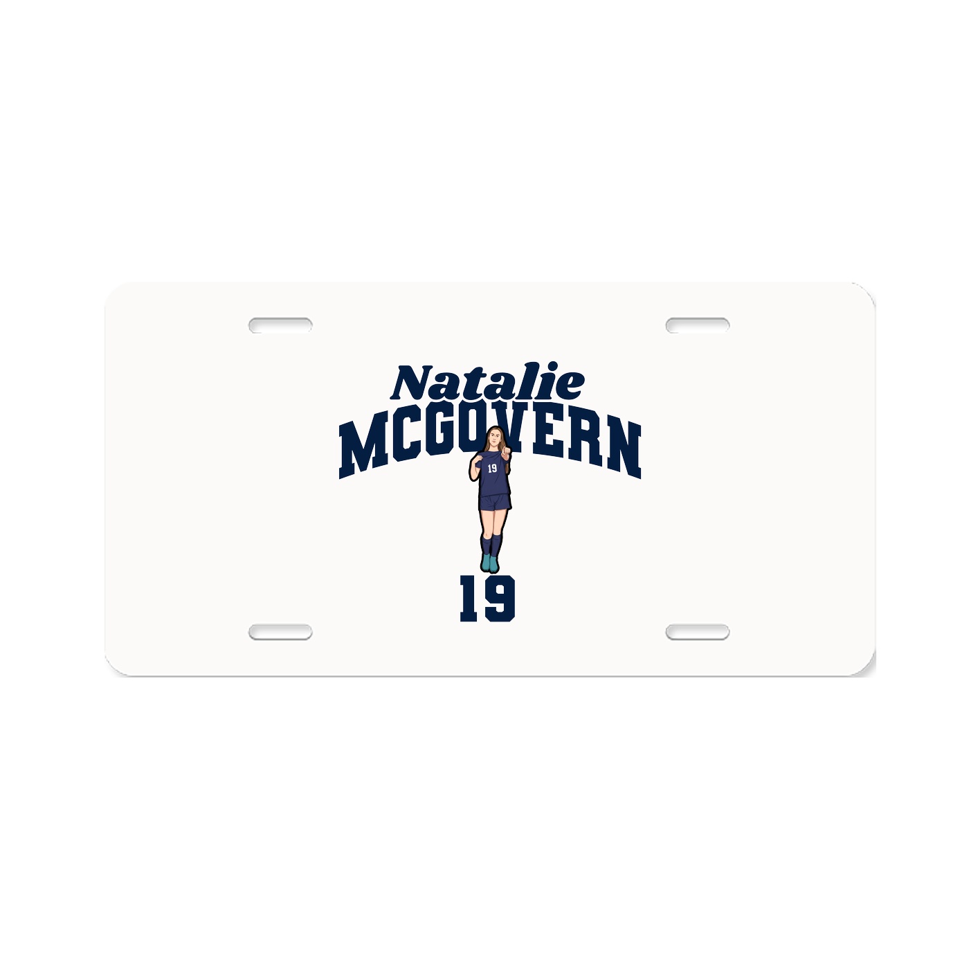 License Plate — Signature Arch in Classic