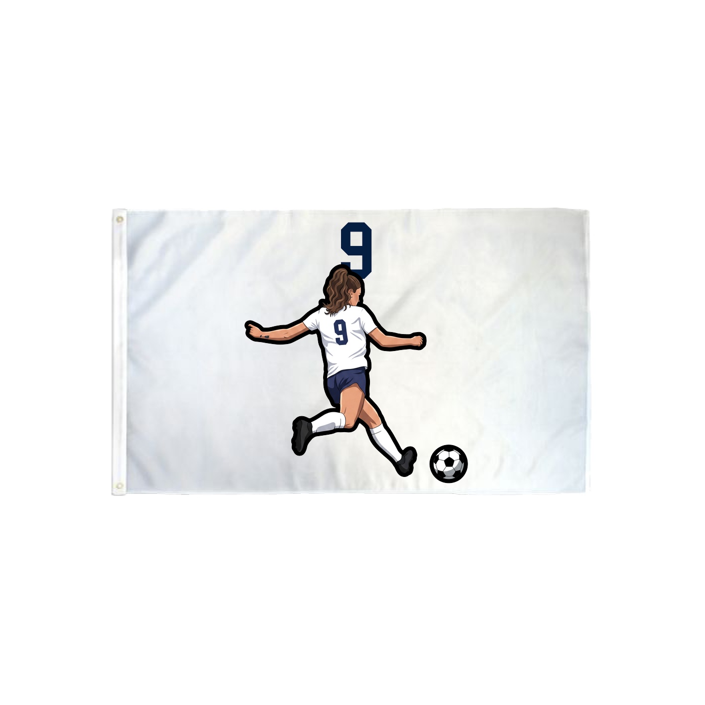 3x5 Flag — Number Top in Classic