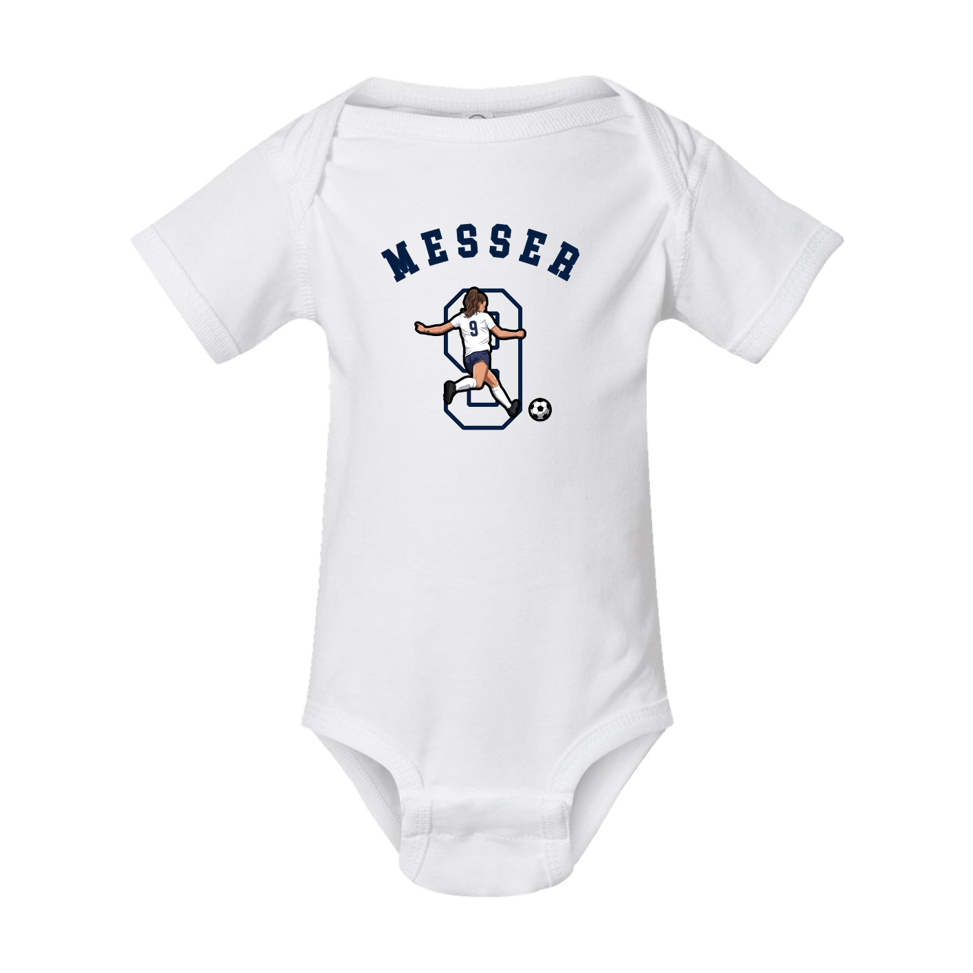 Baby Onesie — Shirsey Arch in White