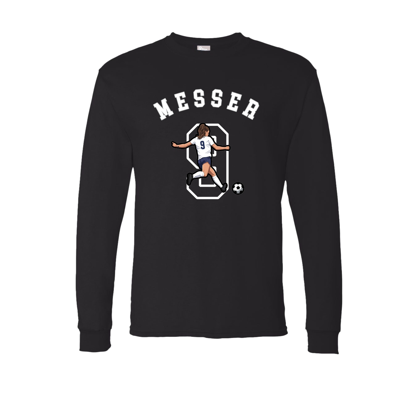 Long Sleeve Tee — Shirsey Arch in Black