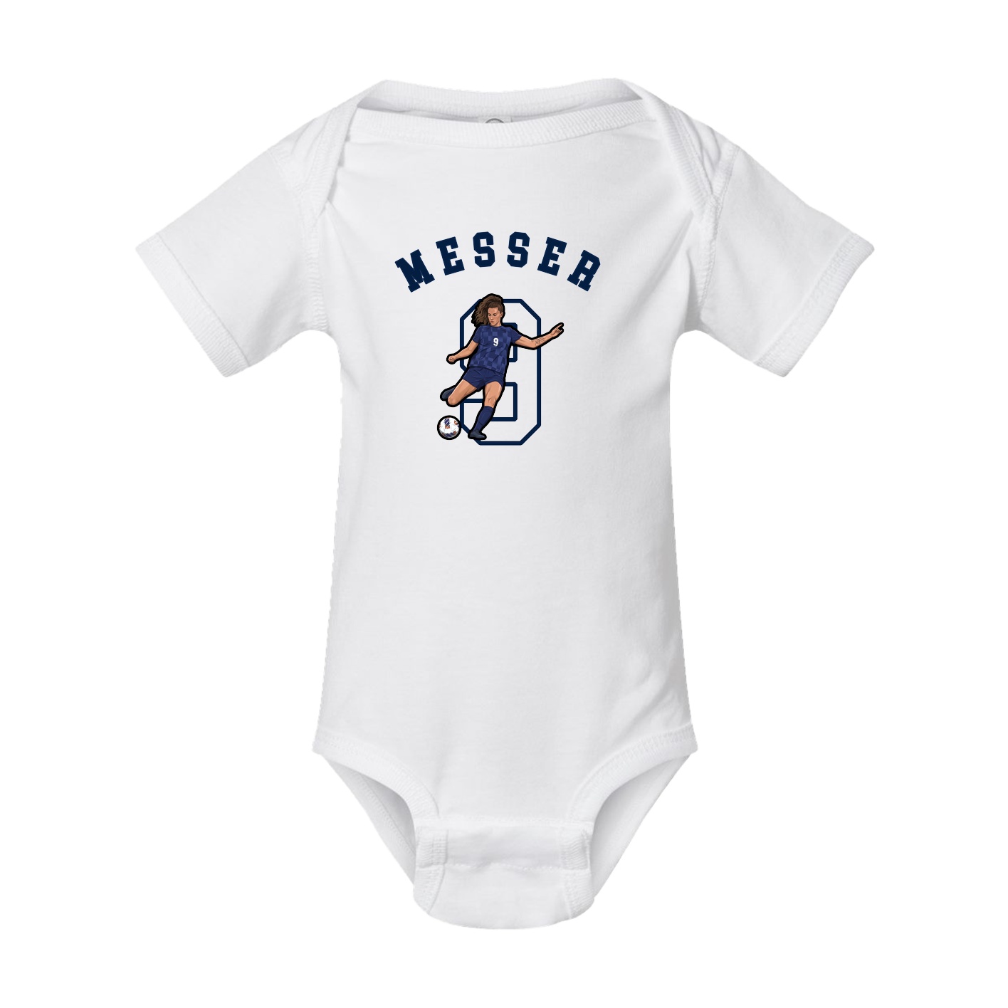 Baby Onesie — Shirsey Arch in White