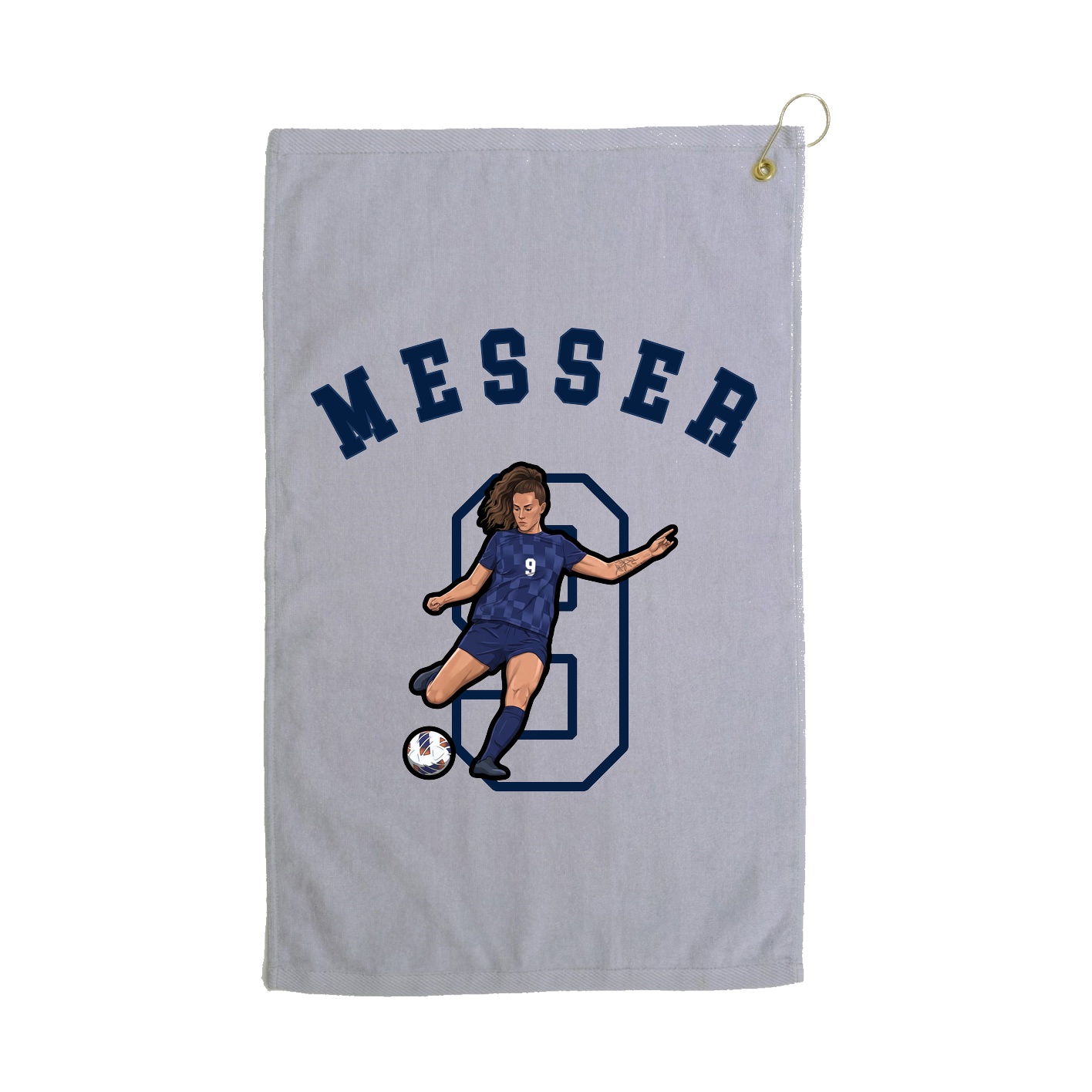 Golf Towel — Shirsey Arch in Grey