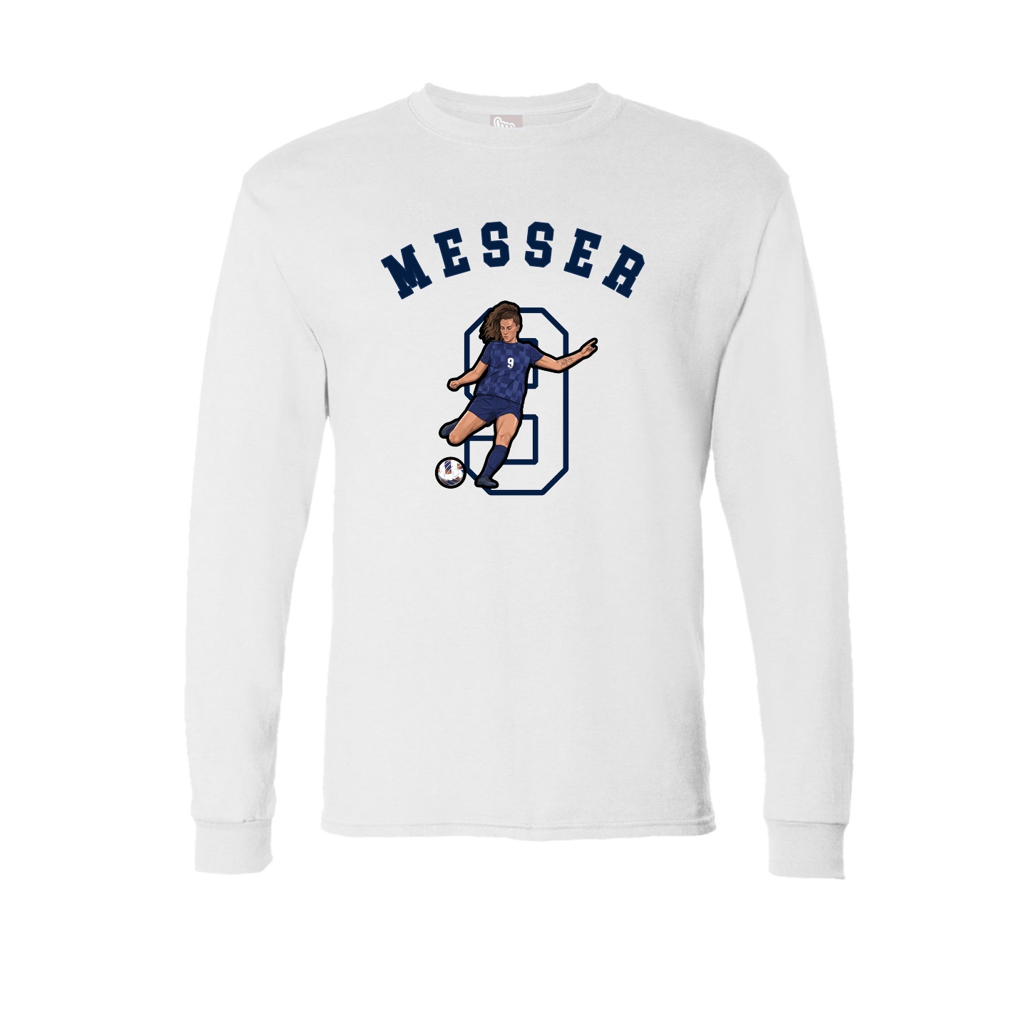 Long Sleeve Tee — Shirsey Arch in White