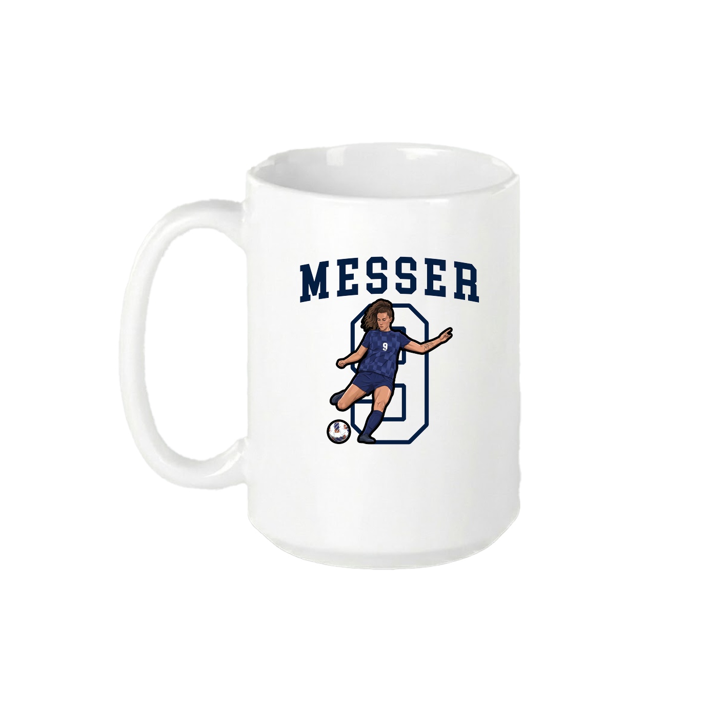 15oz Coffee Mug — Shirsey in White